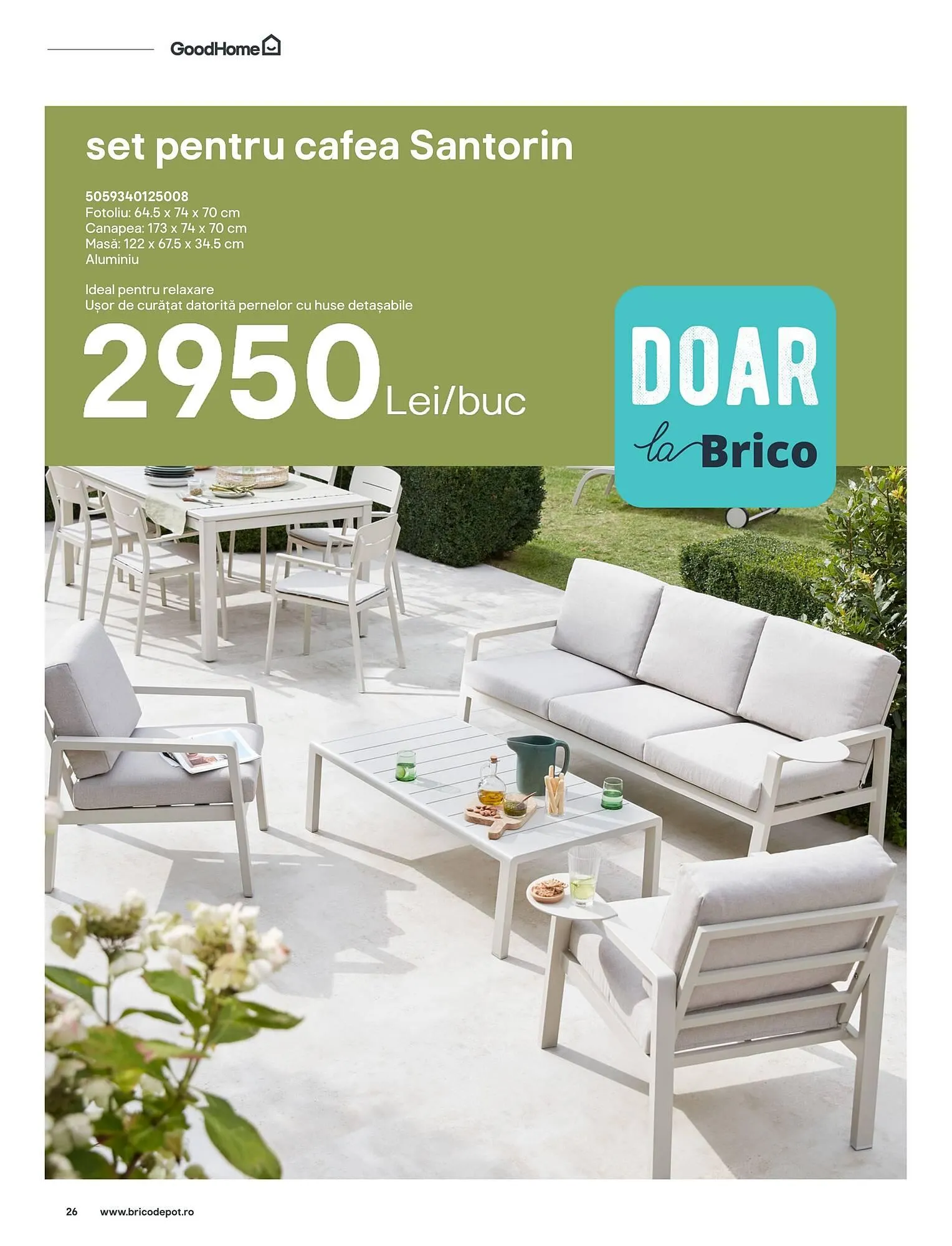 Catalog Brico Depôt catalog de la 22 aprilie până la 22 aprilie 2025 - Revista Pagina 26
