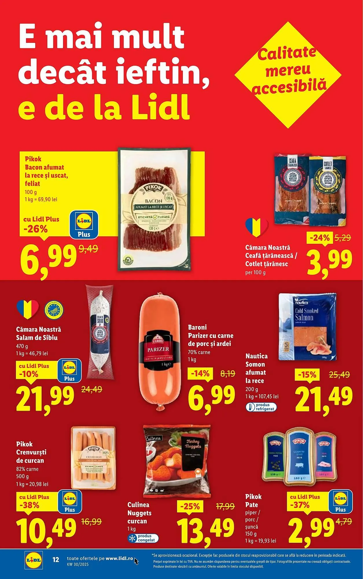 Catalog Catalog Lidl de la 21 iulie până la 27 iulie 2025 - Revista Pagina 12