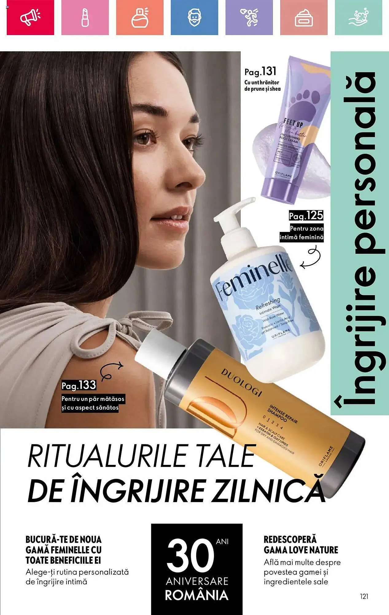 Catalog Catalog Oriflame de la 13 aprilie până la 3 mai 2025 - Revista Pagina 121