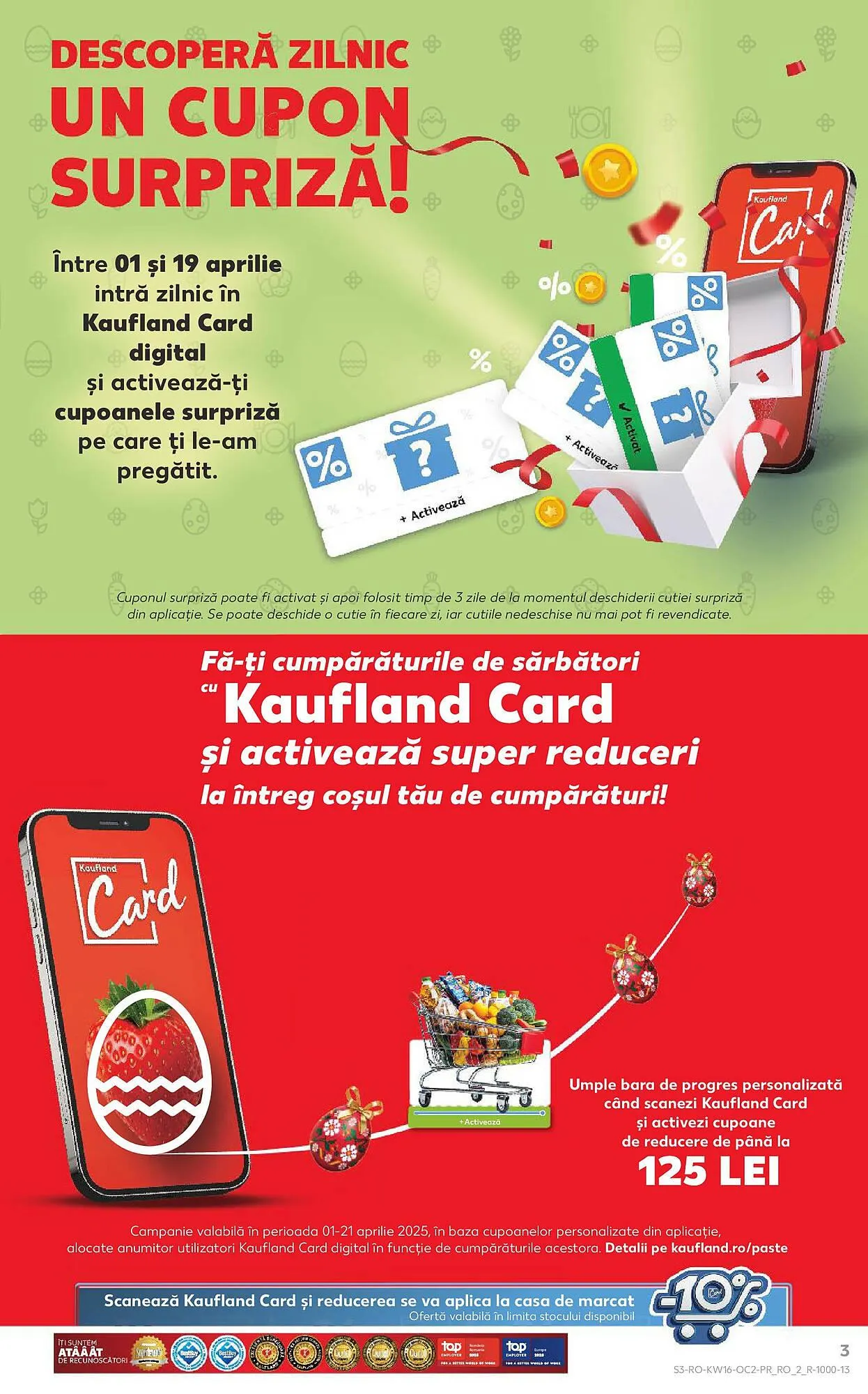 Catalog Catalog Kaufland de la 16 aprilie până la 22 aprilie 2025 - Revista Pagina 3