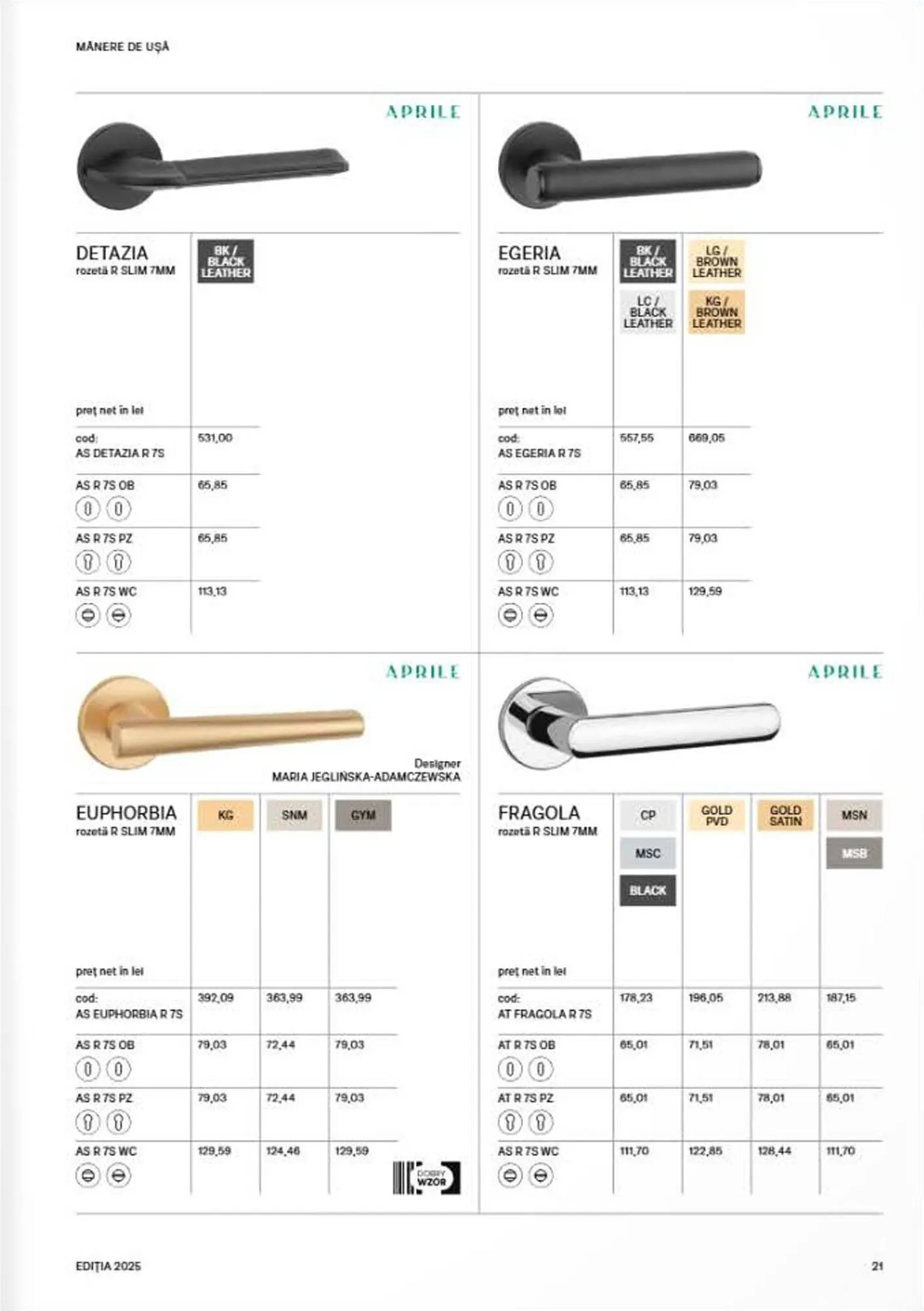 Catalog Catalog Proges de la 8 septembrie până la 31 decembrie 2025 - Revista Pagina 23