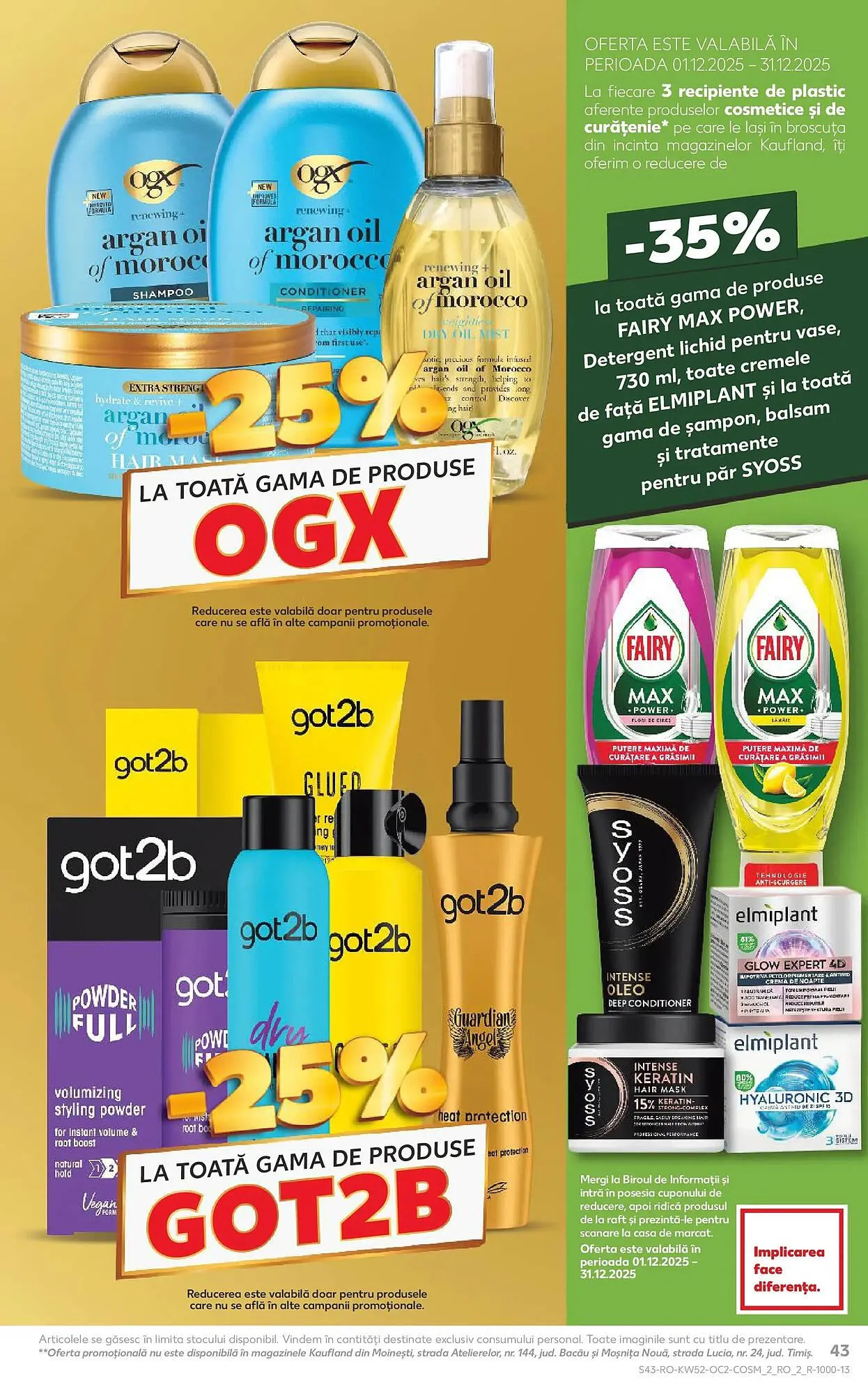 Catalog Catalog Kaufland de la 24 decembrie până la 30 decembrie 2025 - Revista Pagina 43