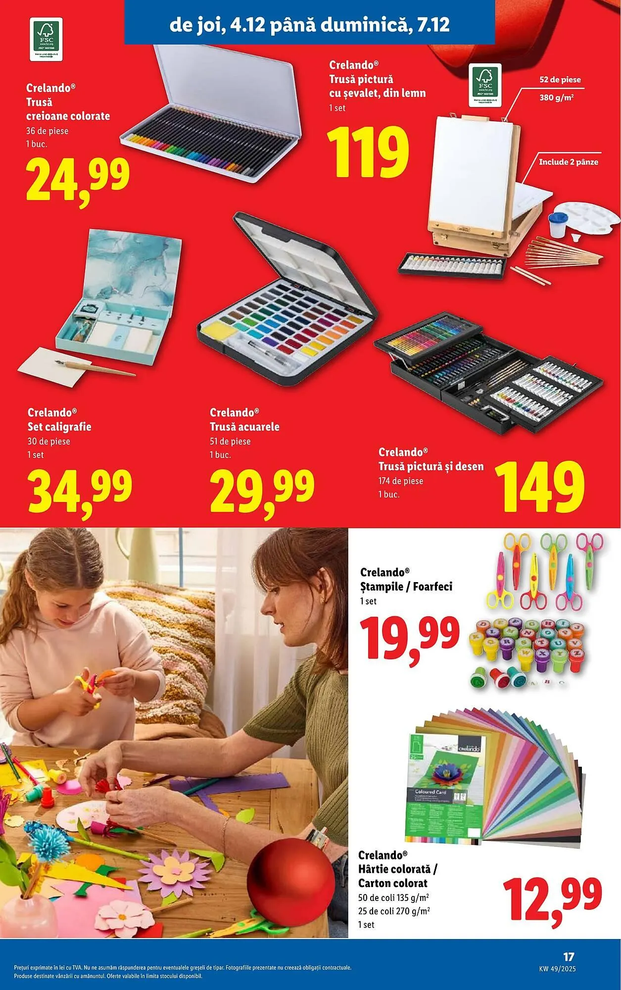 Catalog Catalog Lidl de la 1 decembrie până la 7 decembrie 2025 - Revista Pagina 17