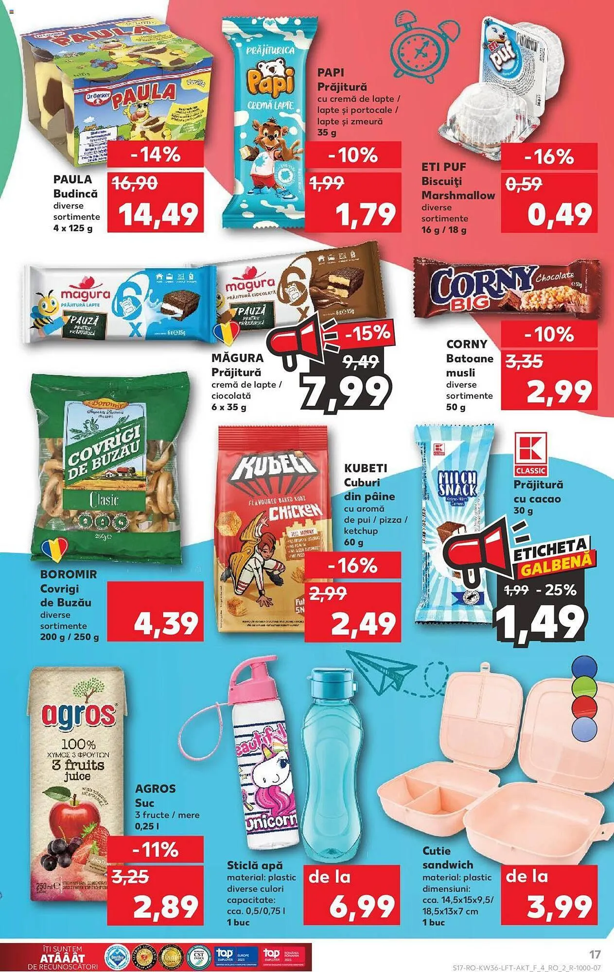 Catalog Kaufland catalog de la 6 septembrie până la 12 septembrie 2023 - Revista Pagina 17