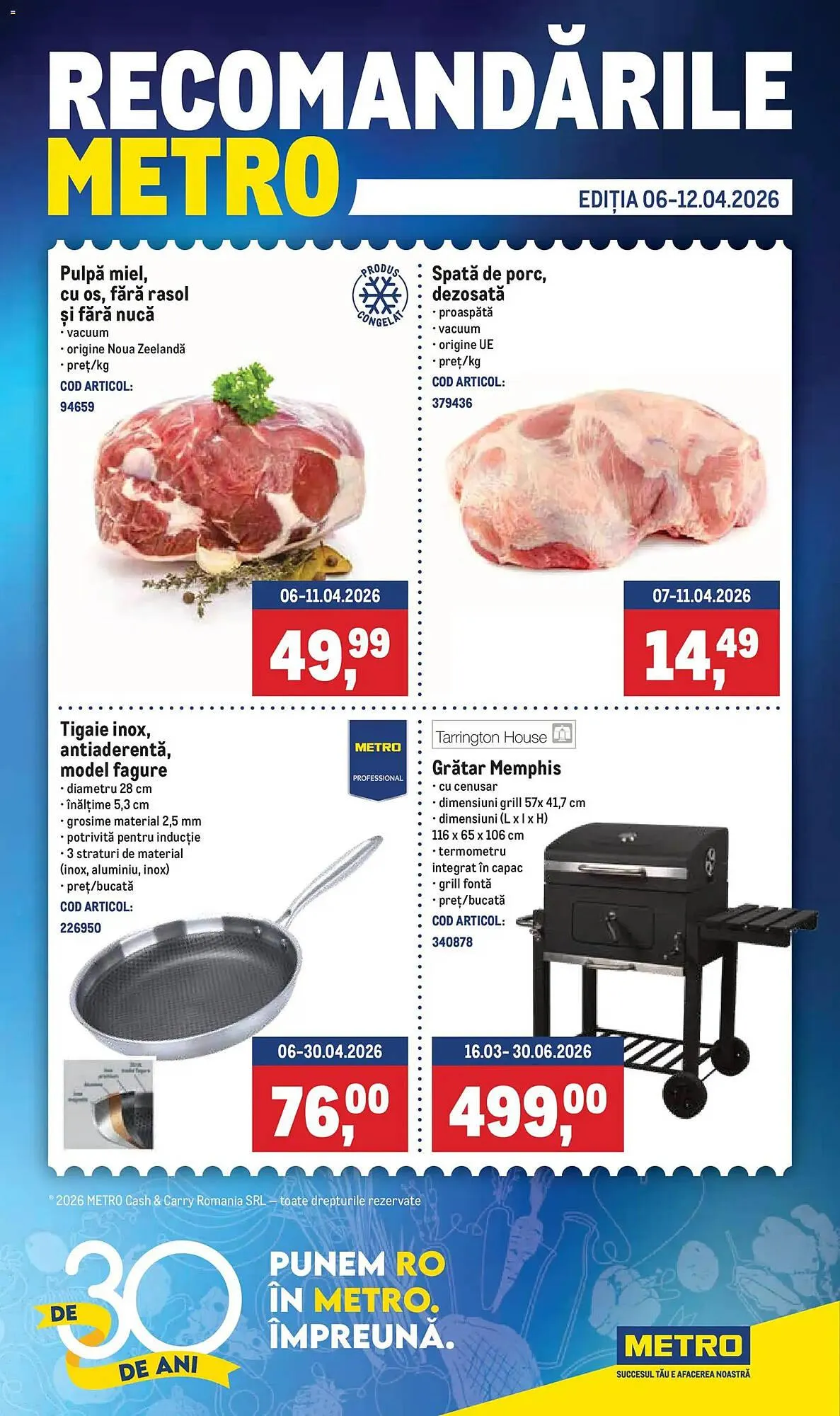 Catalog Catalog Metro de la 5 aprilie până la 12 aprilie 2026 - Revista Pagina 1