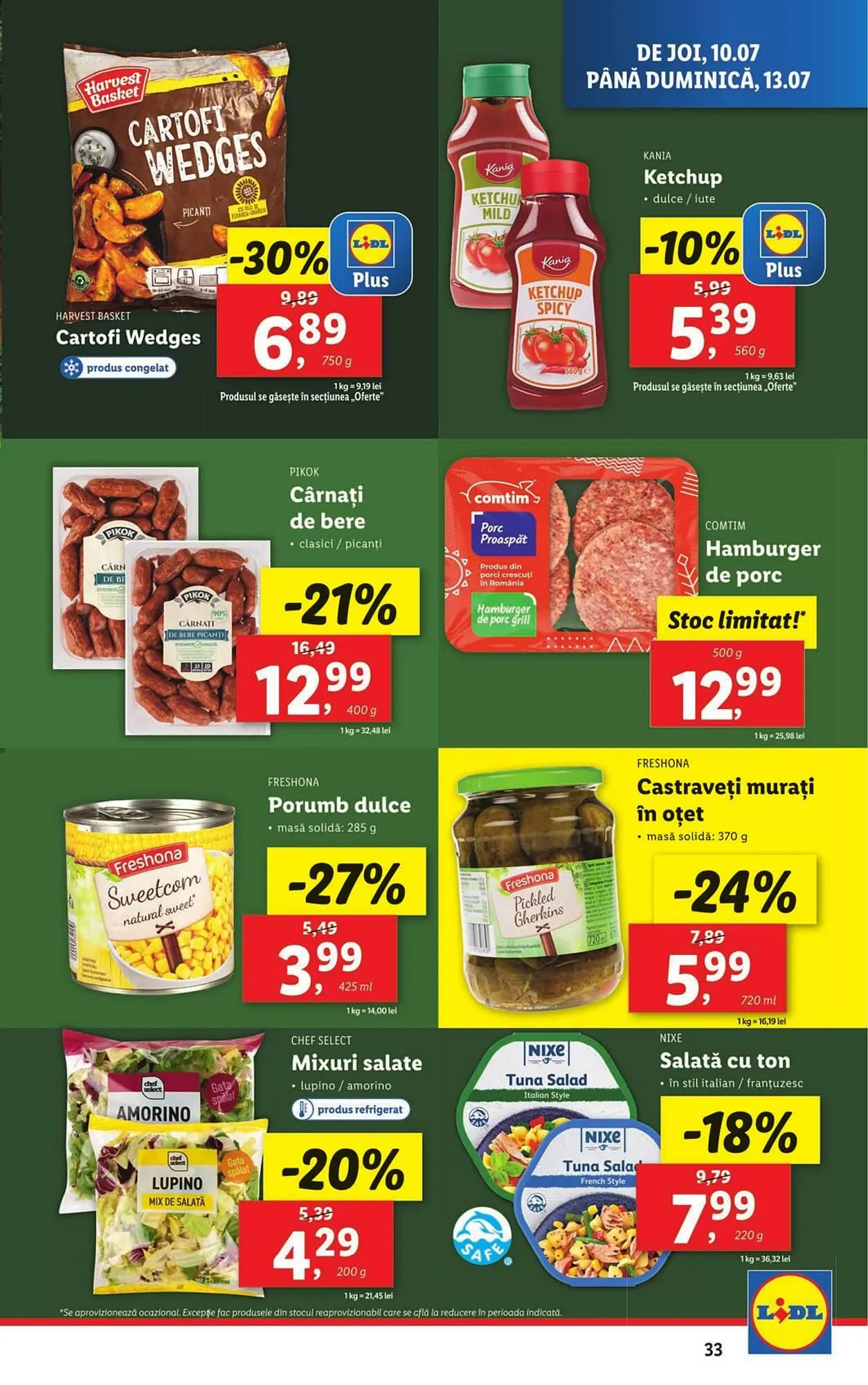Catalog Catalog Lidl de la 7 iulie până la 13 iulie 2025 - Revista Pagina 33