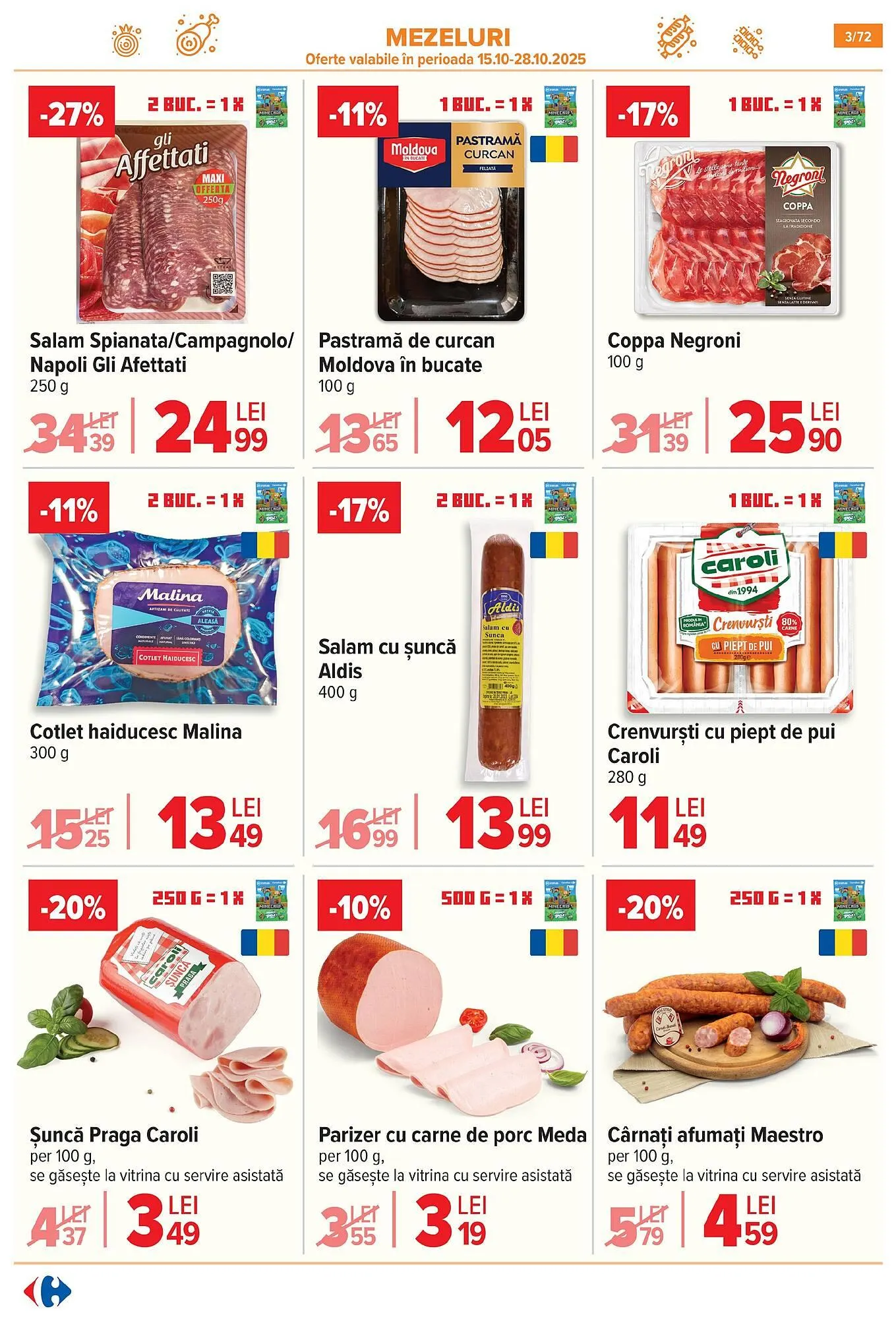 Catalog Catalog Carrefour de la 15 octombrie până la 4 noiembrie 2025 - Revista Pagina 4