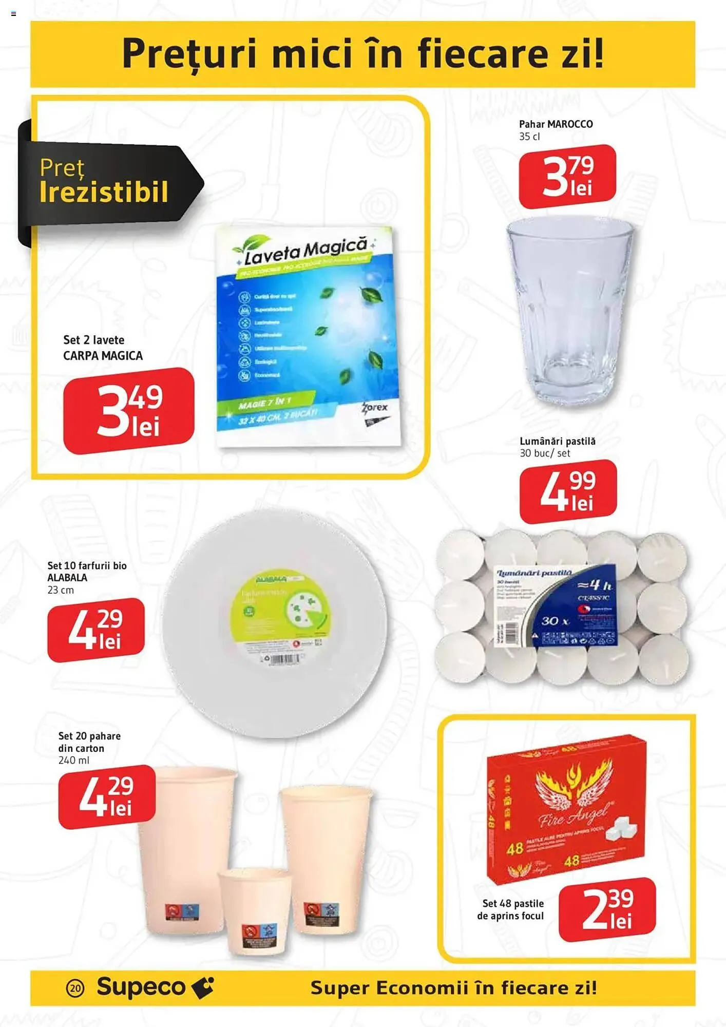 Catalog Catalog Supeco de la 15 octombrie până la 29 octombrie 2025 - Revista Pagina 20