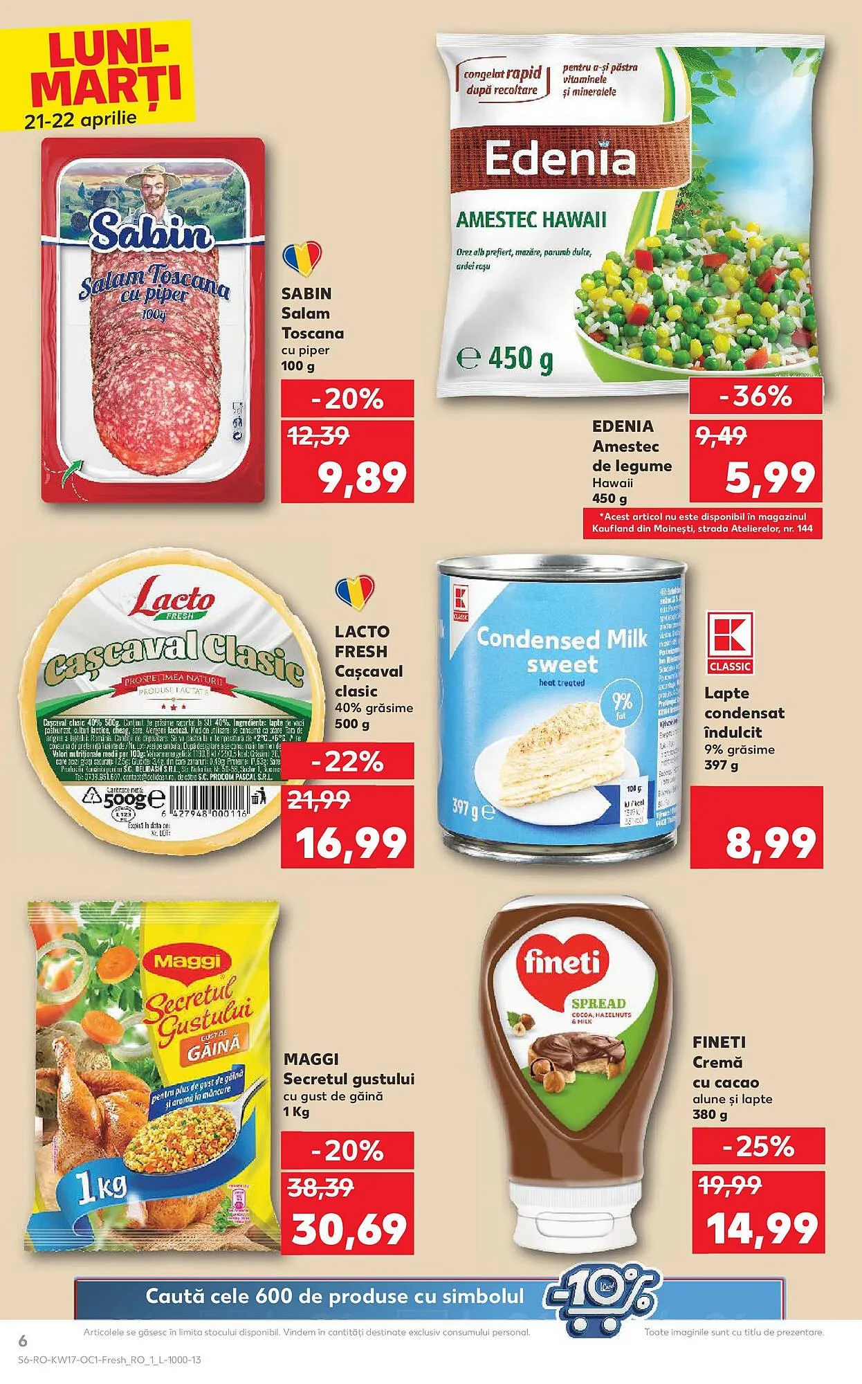 Catalog Catalog Kaufland de la 20 aprilie până la 22 aprilie 2025 - Revista Pagina 6