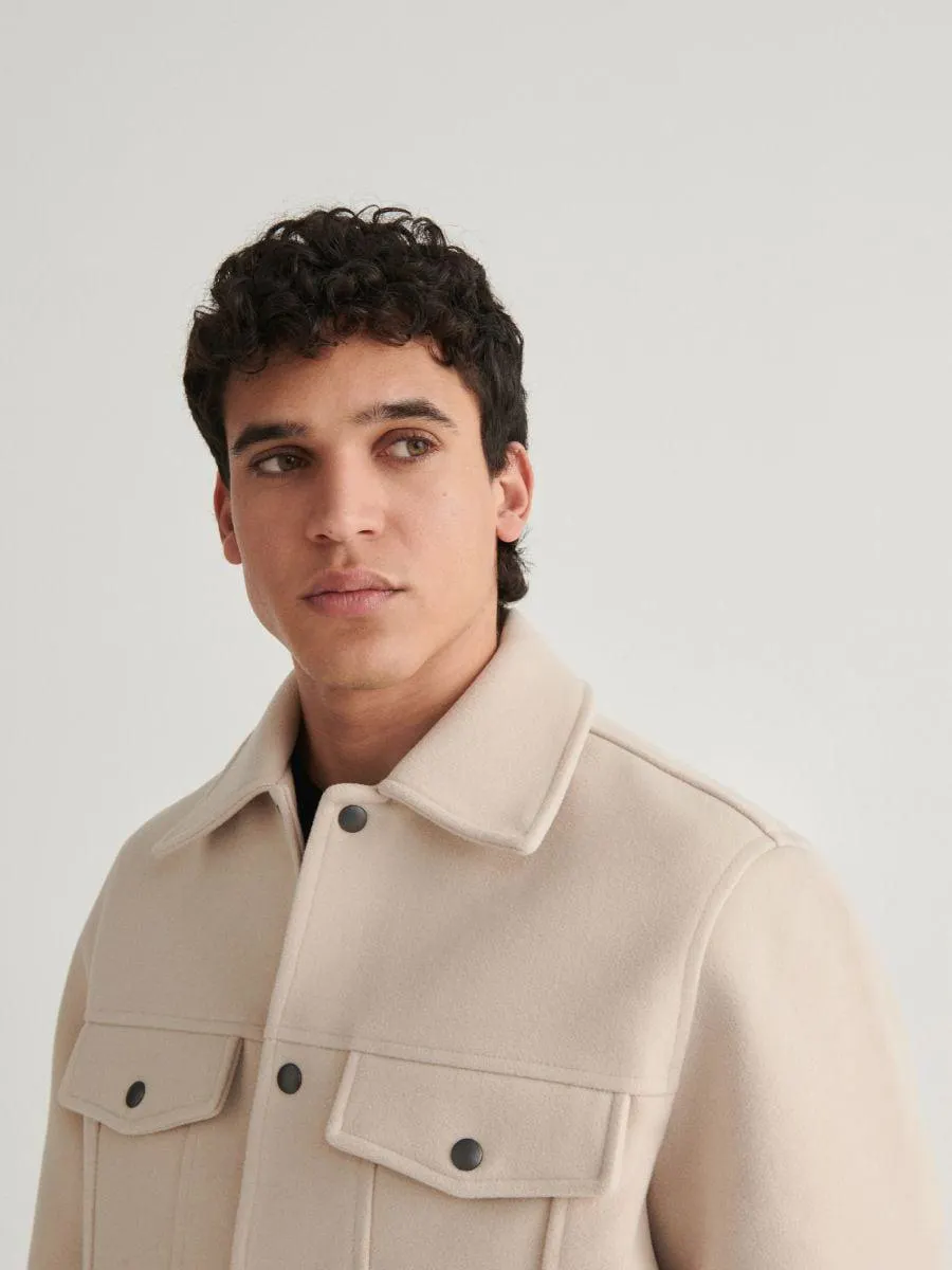 Jachetă scurta tip duffel