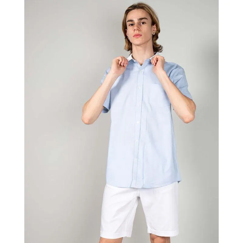 Camasa din bumbac cu maneca scurta 24KOSC8022