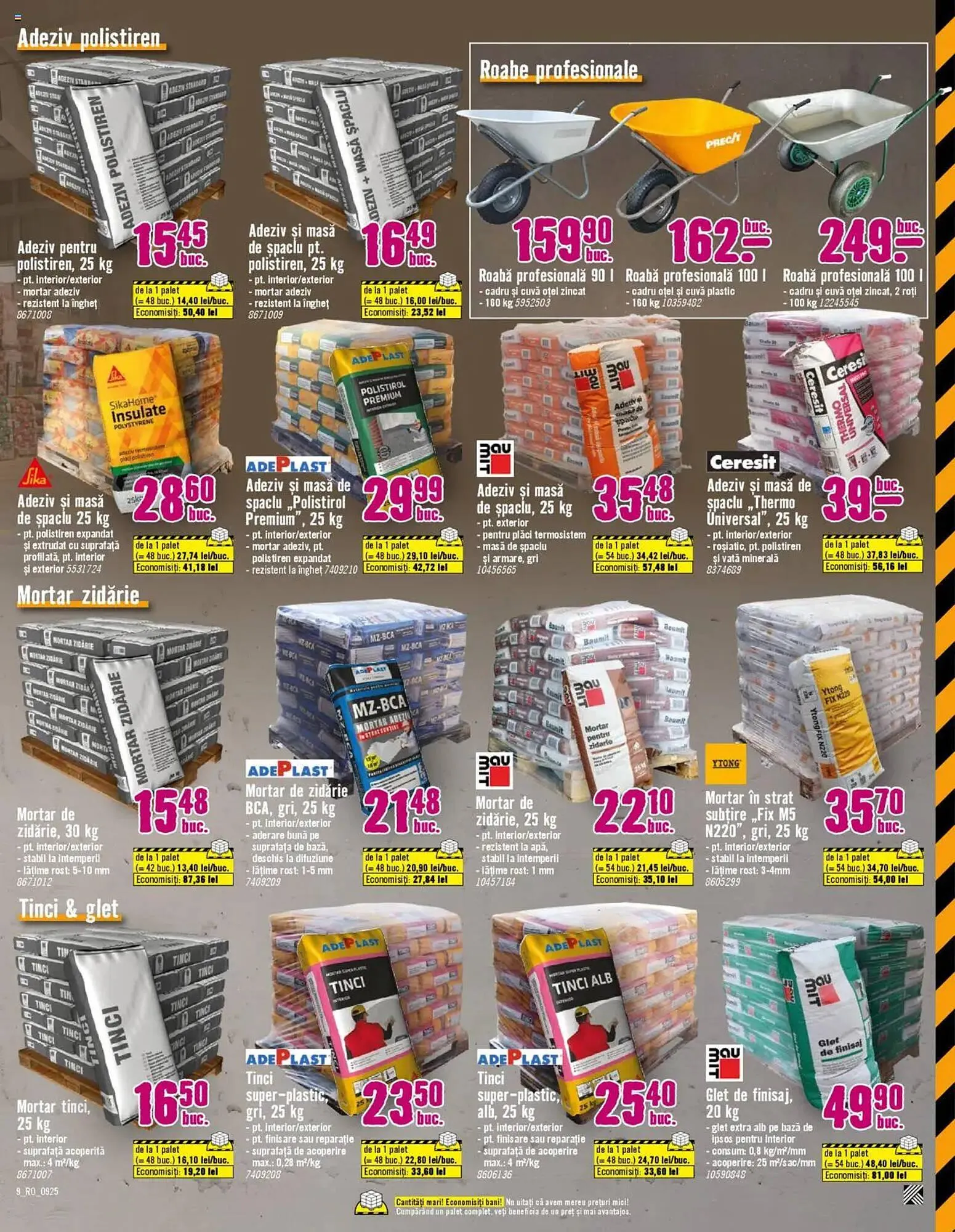 Catalog Magazine Hornbach de la 14 septembrie până la 14 octombrie 2025 - Revista Pagina 9