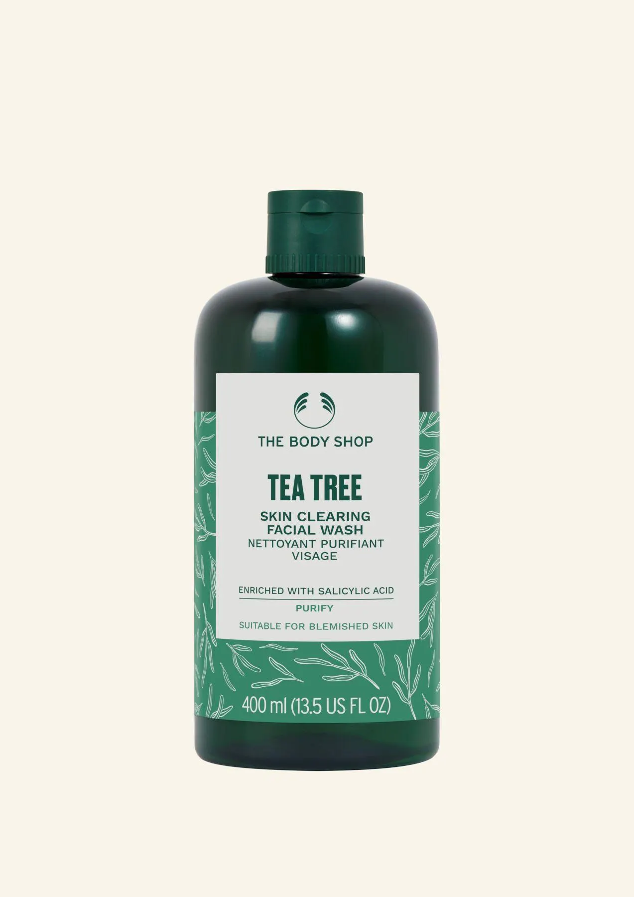 Lotiune pentru spalat tenul Tea Tree 400 ml