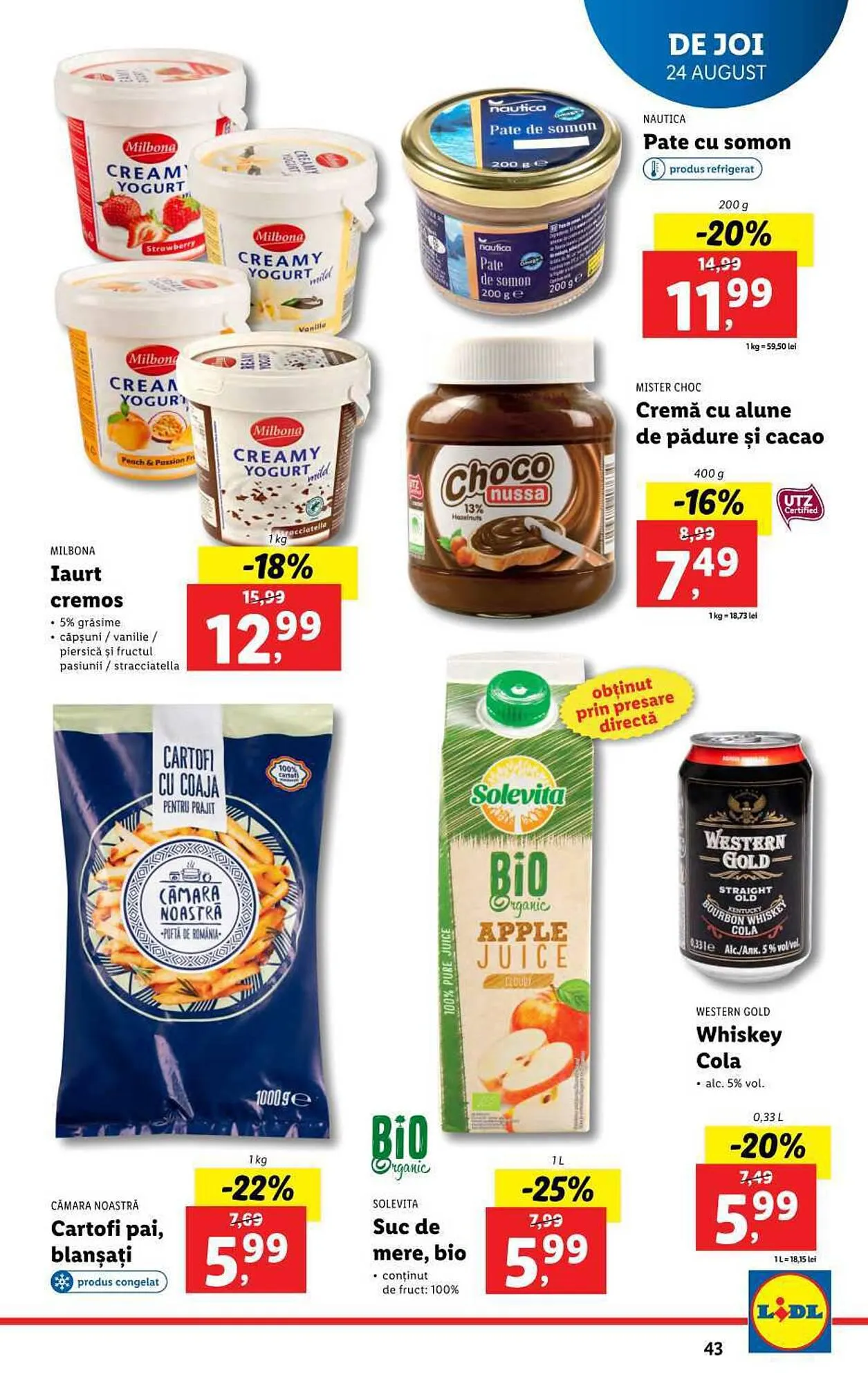 Catalog Lidl catalog de la 21 august până la 27 august 2023 - Revista Pagina 43