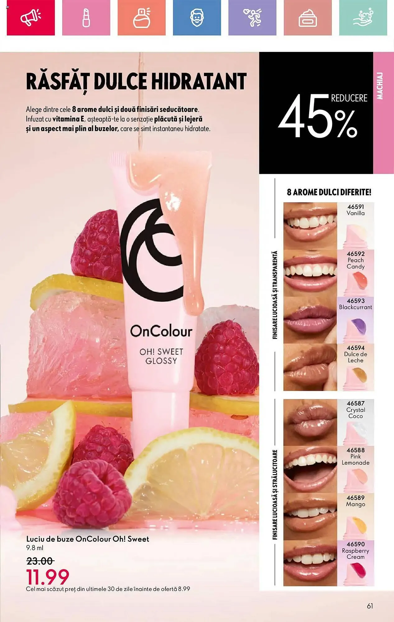 Catalog Catalog Oriflame de la 13 aprilie până la 3 mai 2025 - Revista Pagina 61