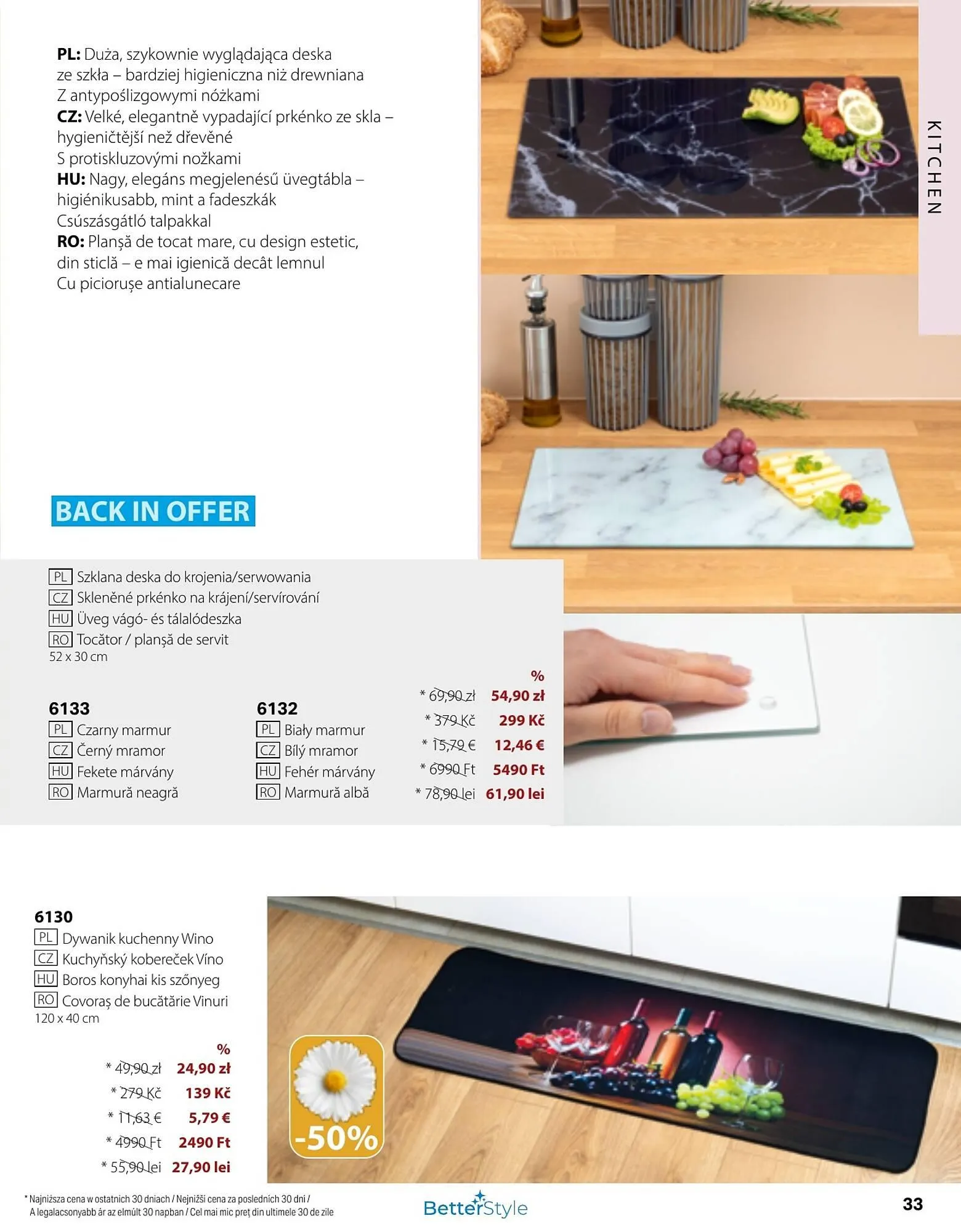 Catalog Catalog BetterStyle de la 1 mai până la 31 mai 2025 - Revista Pagina 33