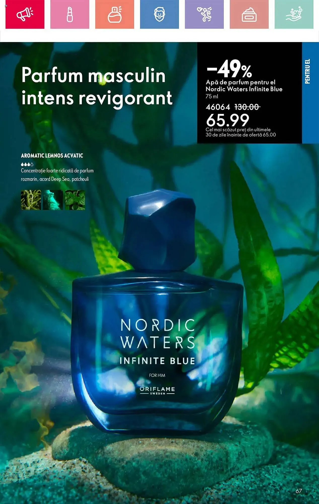 Catalog Catalog Oriflame de la 13 aprilie până la 3 mai 2025 - Revista Pagina 67