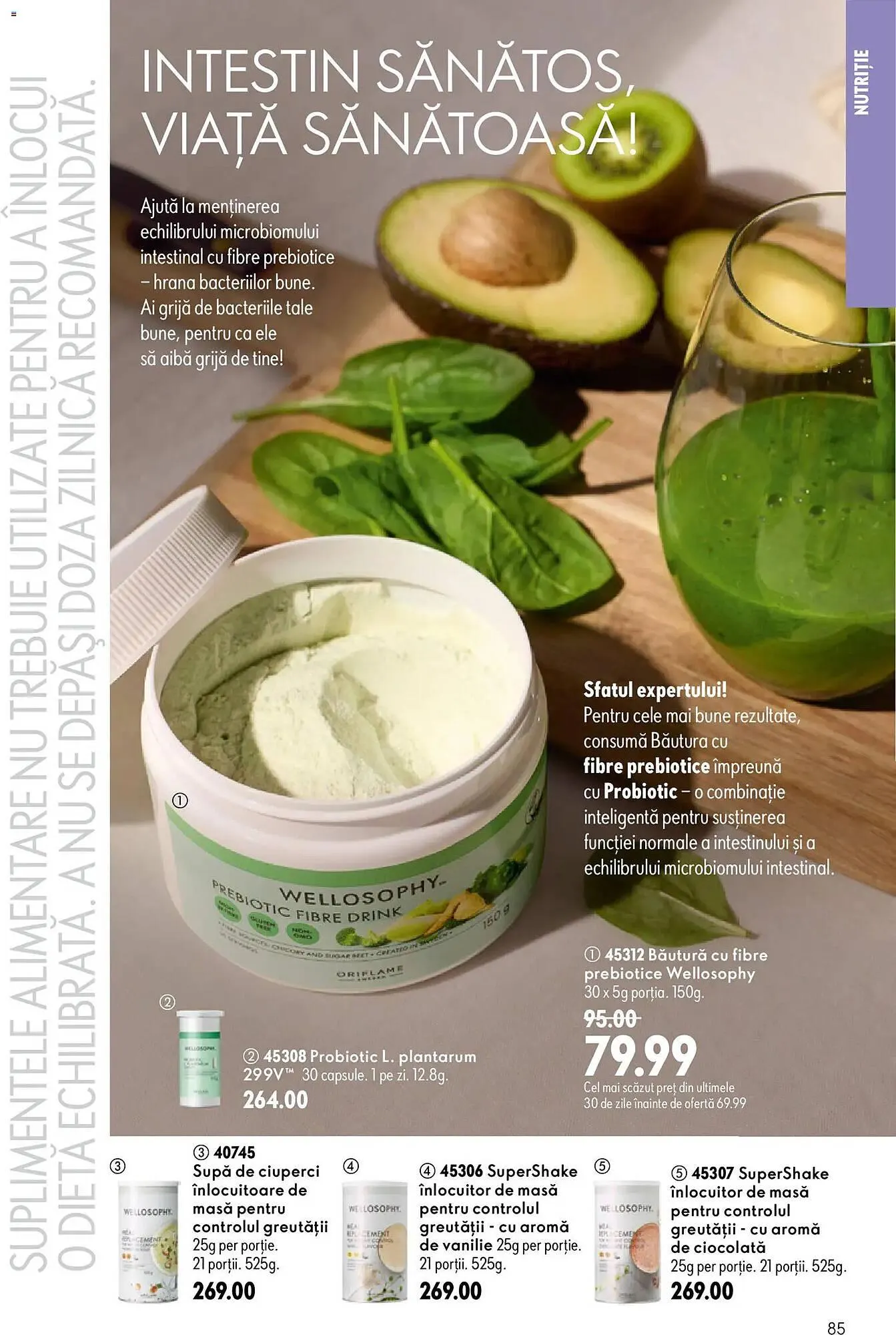 Catalog Catalog Oriflame de la 17 iunie până la 7 iulie 2026 - Revista Pagina 85