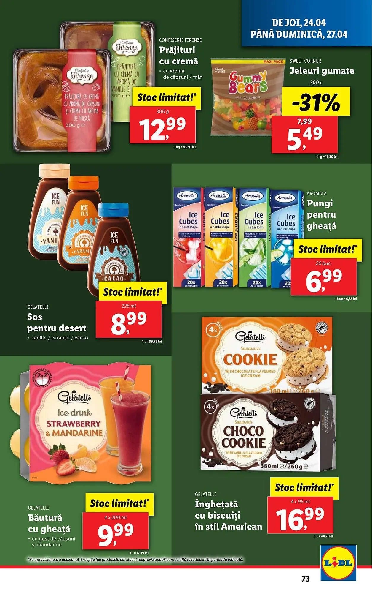 Catalog Catalog Lidl de la 22 aprilie până la 27 aprilie 2025 - Revista Pagina 73