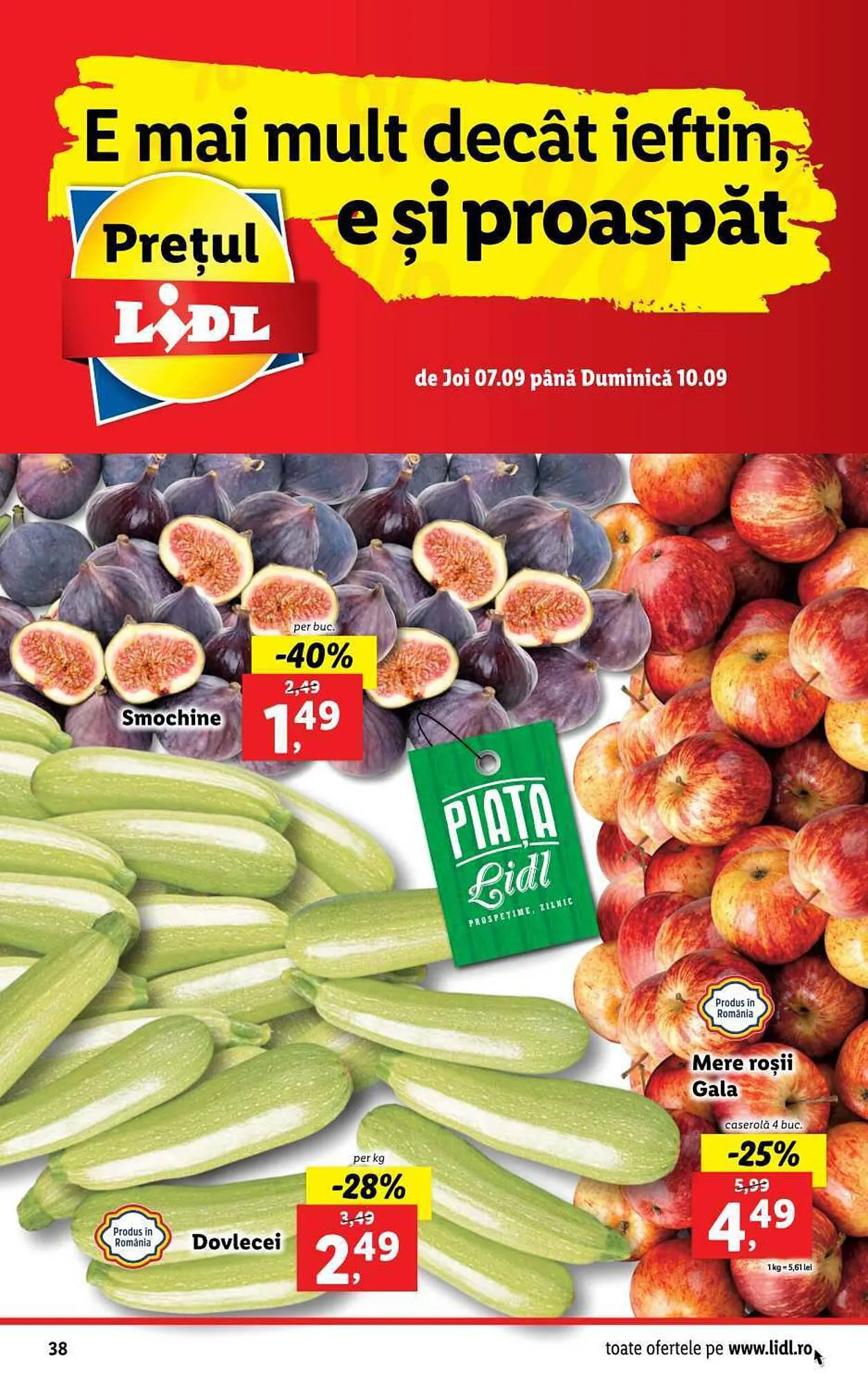 Catalog Lidl catalog de la 4 septembrie până la 10 septembrie 2023 - Revista Pagina 38