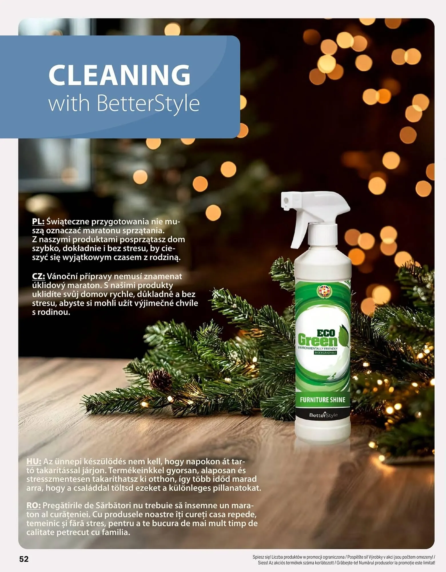 Catalog Catalog BetterStyle de la 1 noiembrie până la 30 noiembrie 2025 - Revista Pagina 52