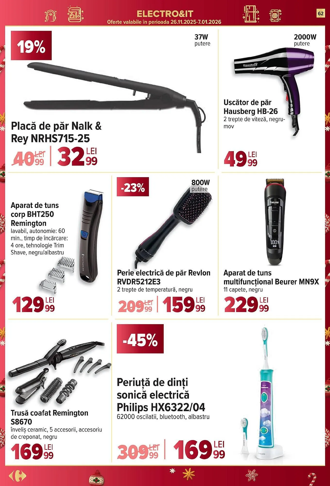 Catalog Catalog Carrefour de la 26 noiembrie până la 2 decembrie 2025 - Revista Pagina 62