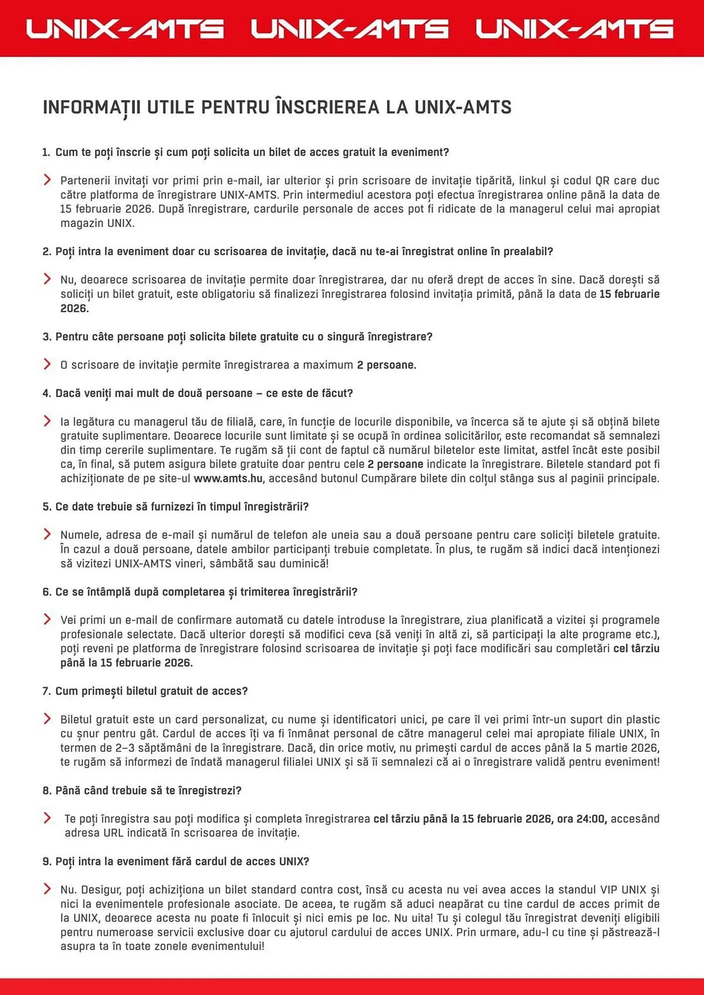 Catalog Catalog UNIX Auto de la 4 februarie până la 28 februarie 2026 - Revista Pagina 6