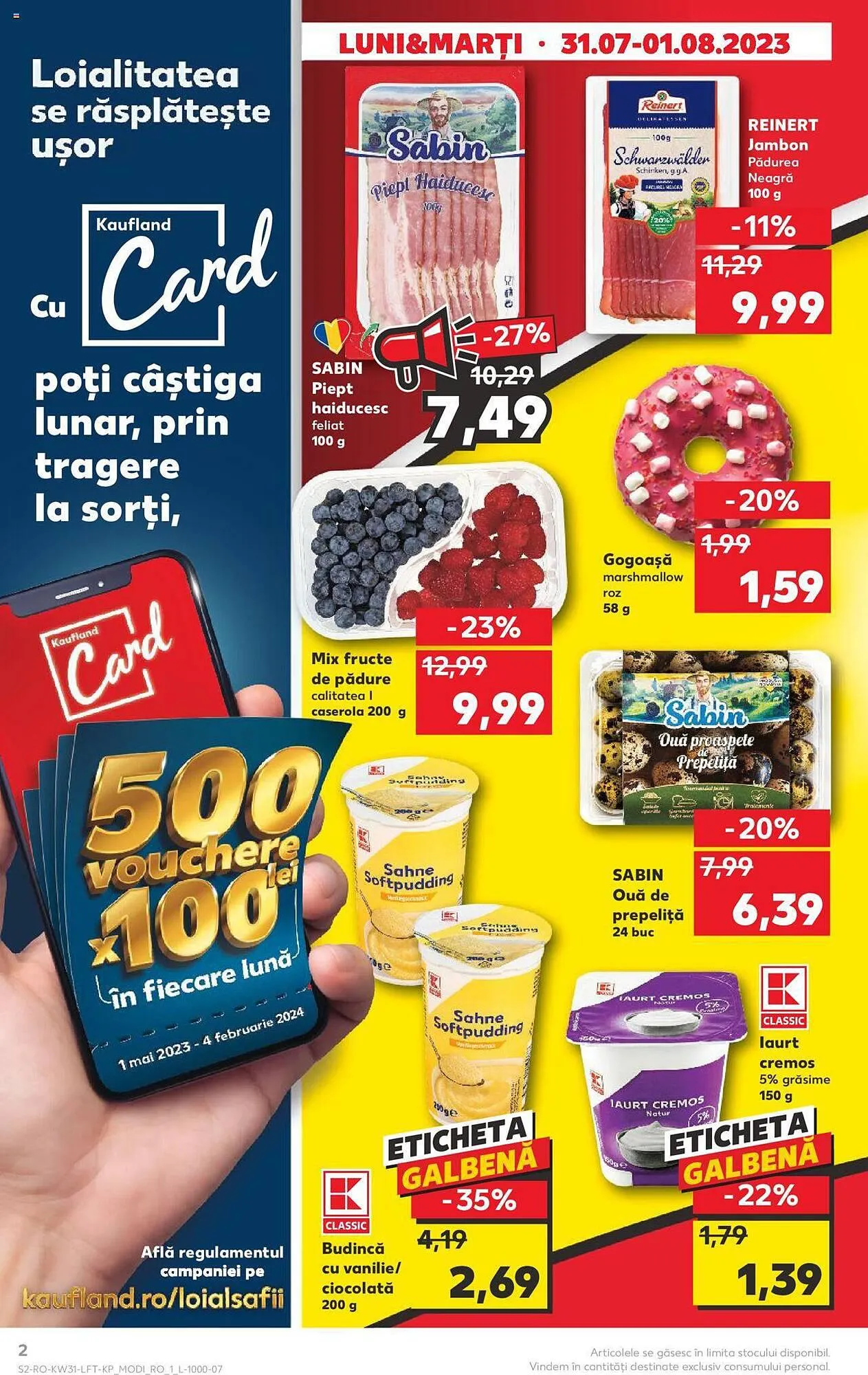 Catalog Kaufland catalog de la 2 august până la 8 august 2023 - Revista Pagina 2