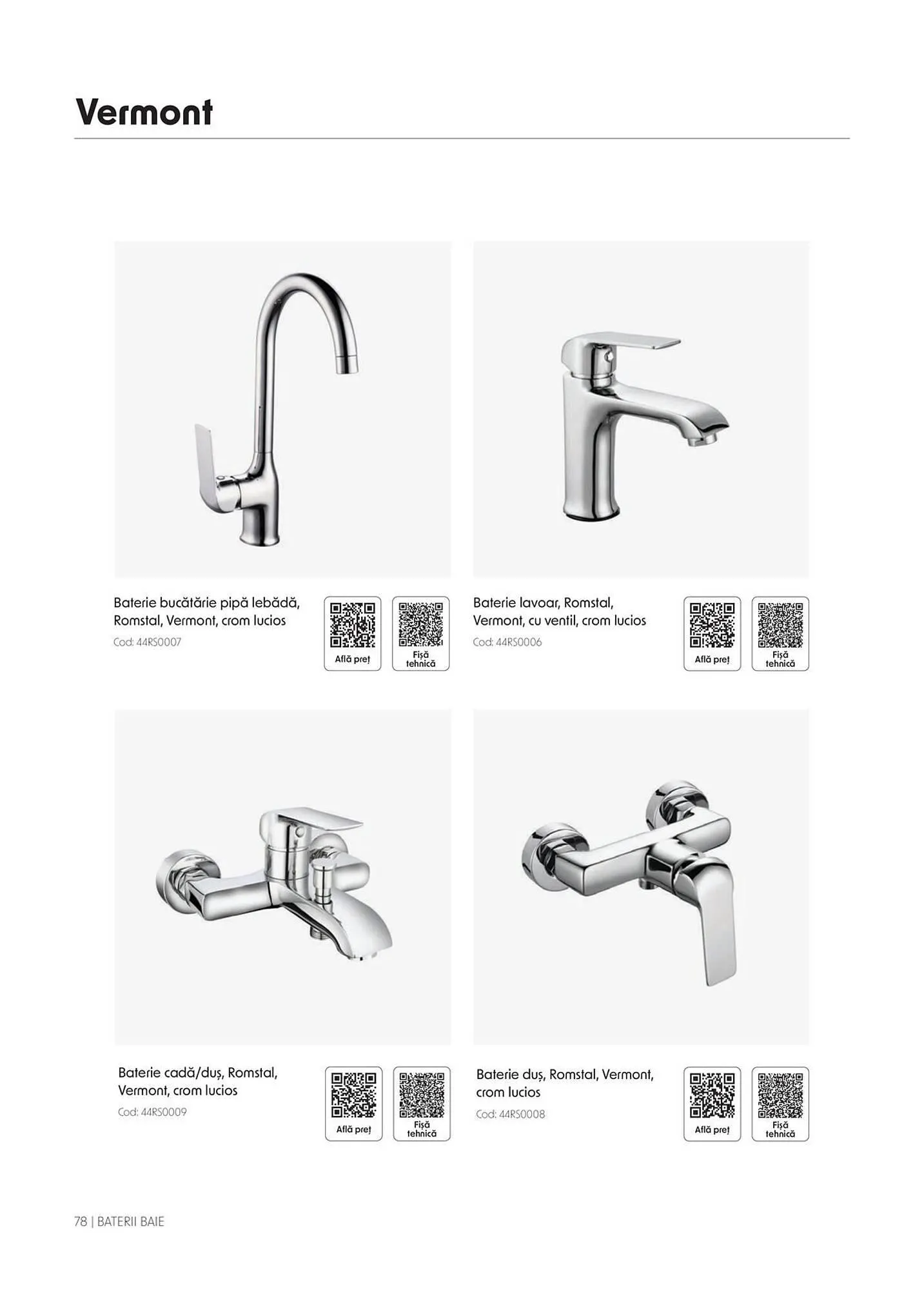 Catalog Catalog Romstal de la 1 aprilie până la 31 decembrie 2026 - Revista Pagina 78