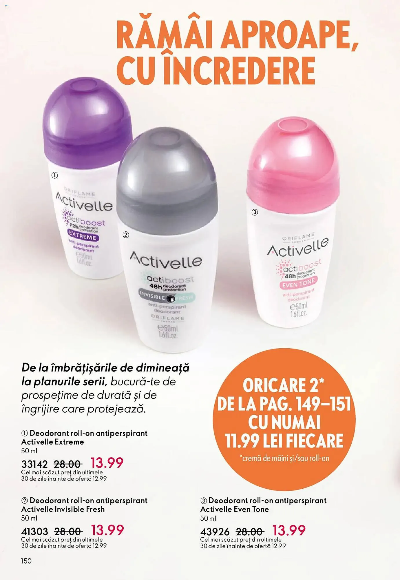 Catalog Catalog Oriflame de la 6 mai până la 26 mai 2026 - Revista Pagina 150