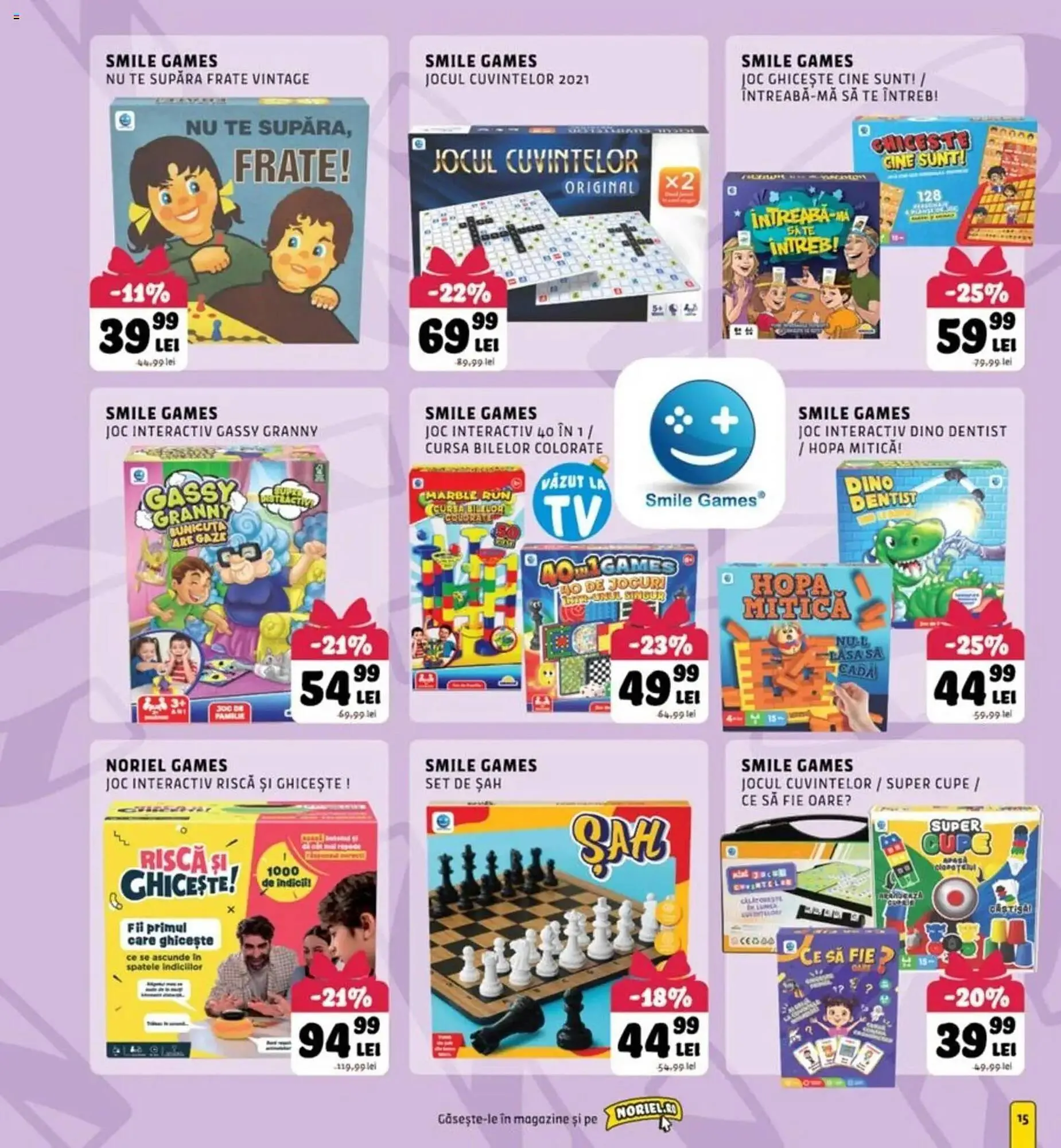 Catalog Magazine Noriel de la 16 noiembrie până la 23 decembrie 2025 - Revista Pagina 15