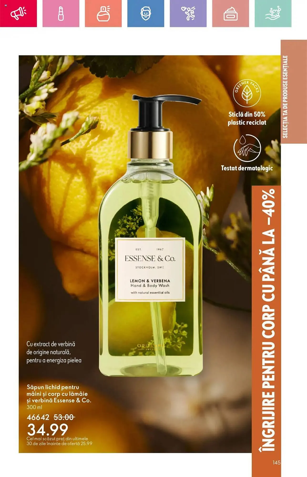 Catalog Catalog Oriflame de la 19 august până la 9 septembrie 2025 - Revista Pagina 145