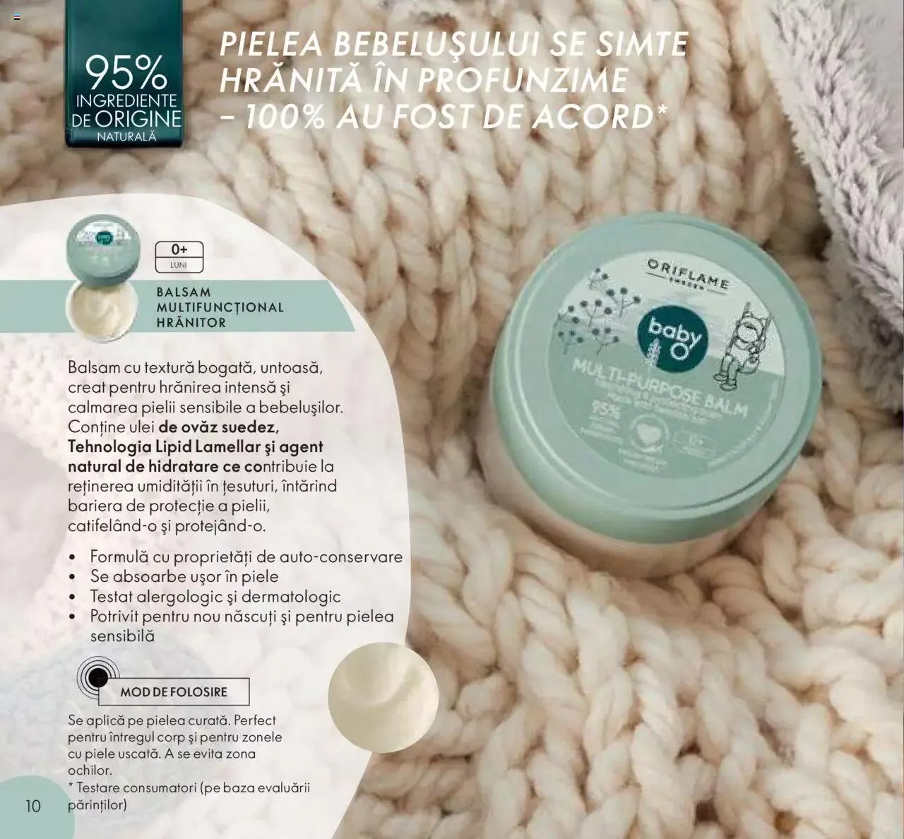 Catalog Oriflame catalog - Ghid Baby O de la 10 martie până la 31 decembrie 2023 - Revista Pagina 10