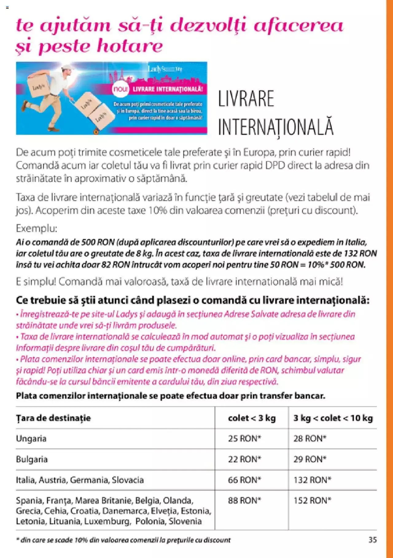 Catalog Lady’s catalog - Manual de la 17 aprilie până la 31 decembrie 2024 - Revista Pagina 36