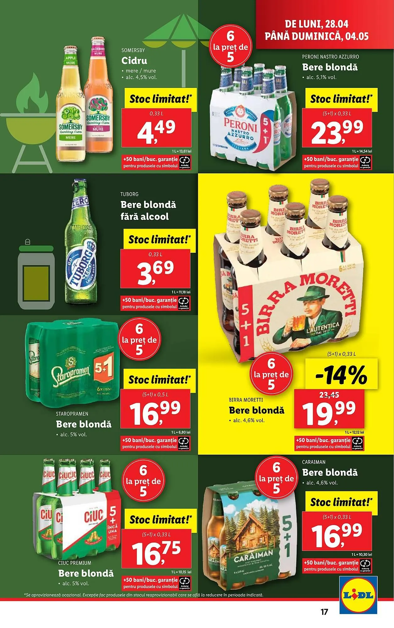 Catalog Catalog Lidl de la 22 aprilie până la 27 aprilie 2025 - Revista Pagina 17
