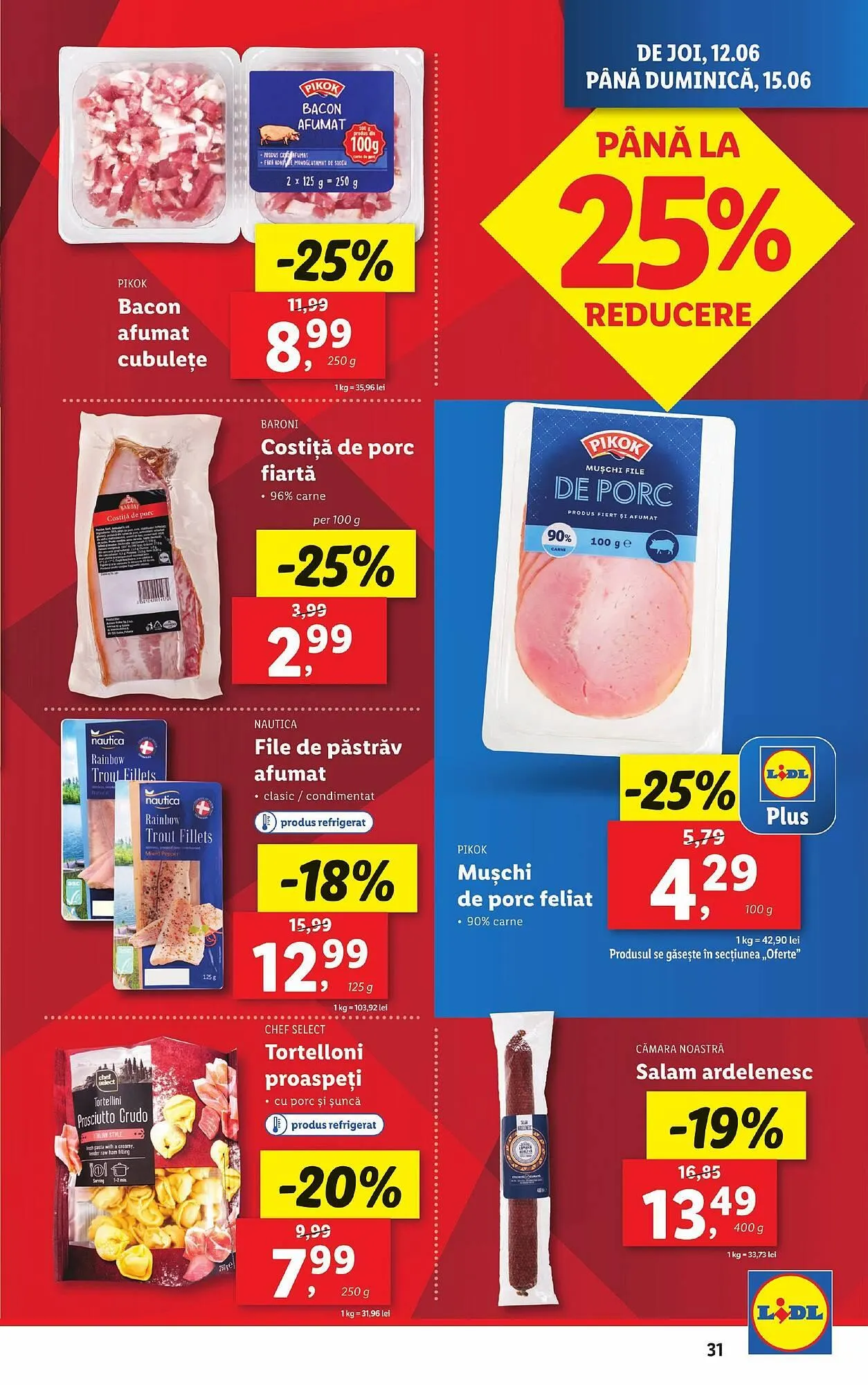 Catalog Catalog Lidl de la 9 iunie până la 15 iunie 2025 - Revista Pagina 31