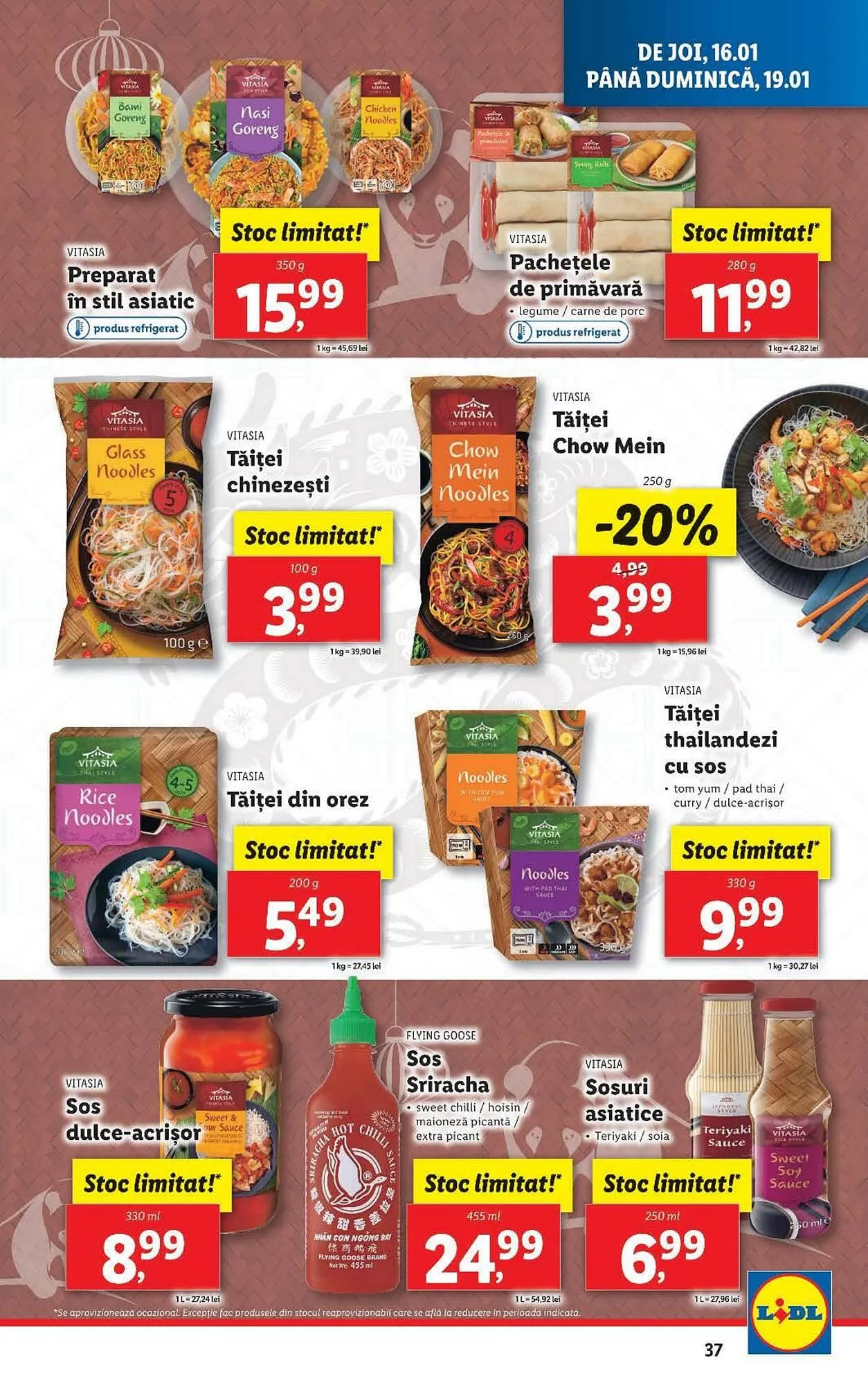 Catalog Catalog Lidl de la 13 ianuarie până la 19 ianuarie 2025 - Revista Pagina 37