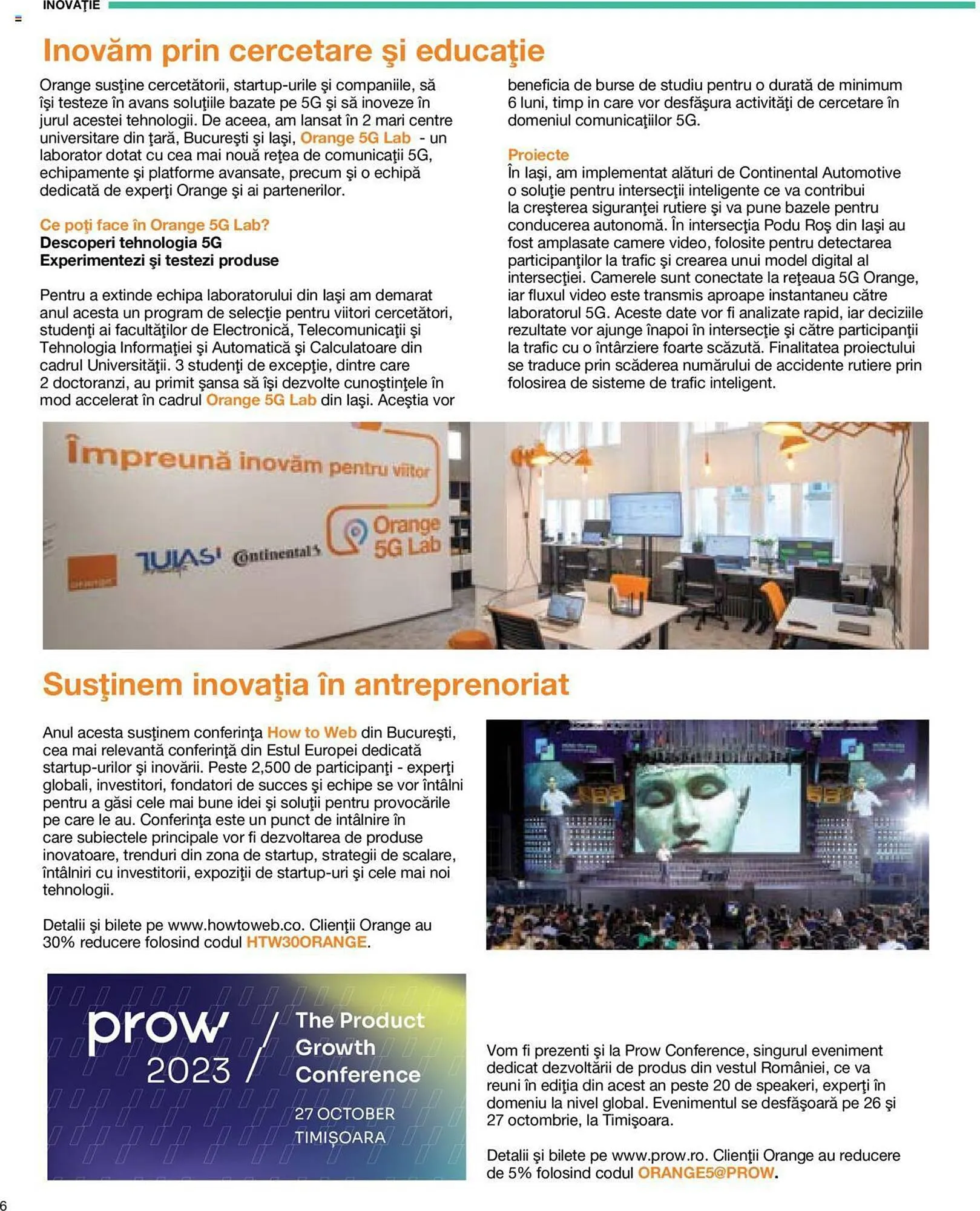 Catalog Orange catalog de la 5 septembrie până la 21 noiembrie 2023 - Revista Pagina 6