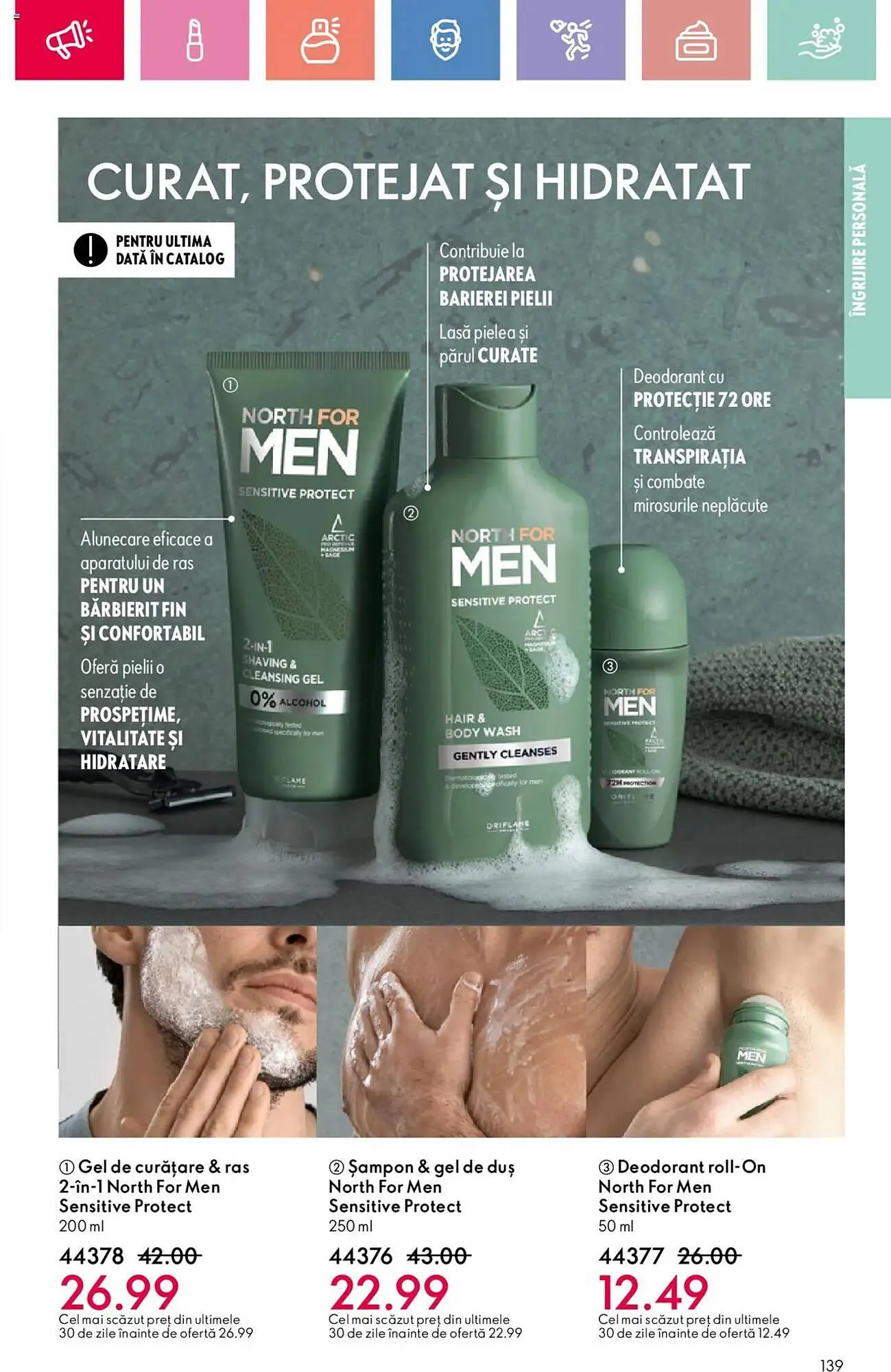 Catalog Catalog Oriflame de la 26 iulie până la 19 august 2025 - Revista Pagina 139