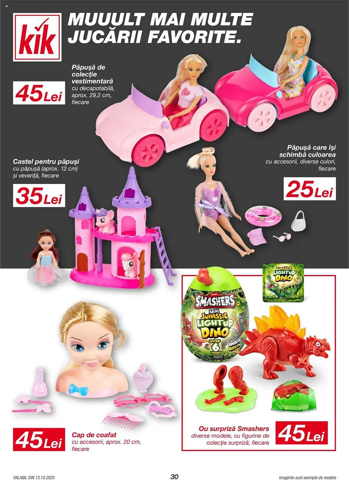 Catalog Catalog Kik de la 12 octombrie până la 7 noiembrie 2025 - Revista Pagina 30