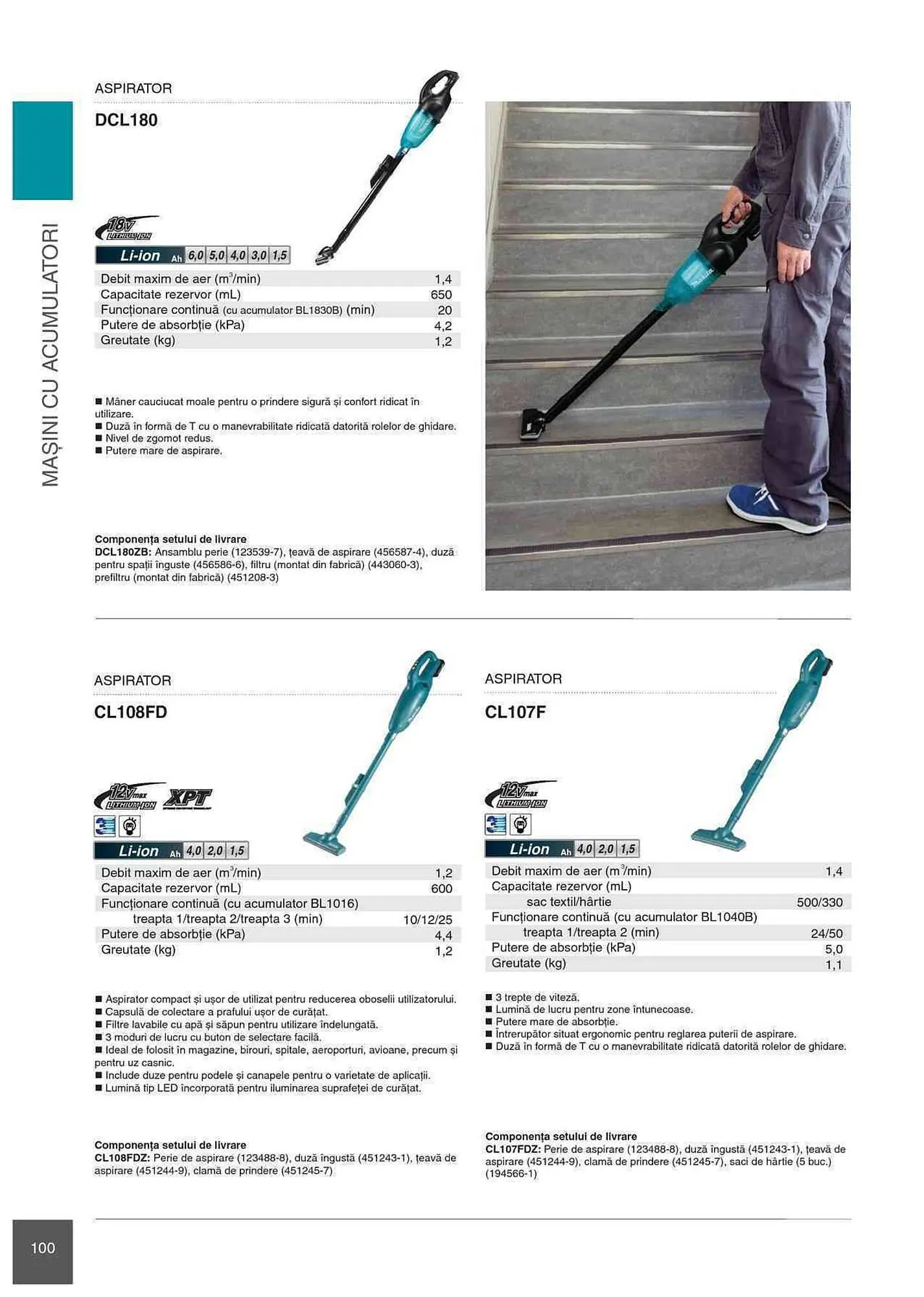 Catalog Makita catalog de la 1 ianuarie până la 31 decembrie 2023 - Revista Pagina 100
