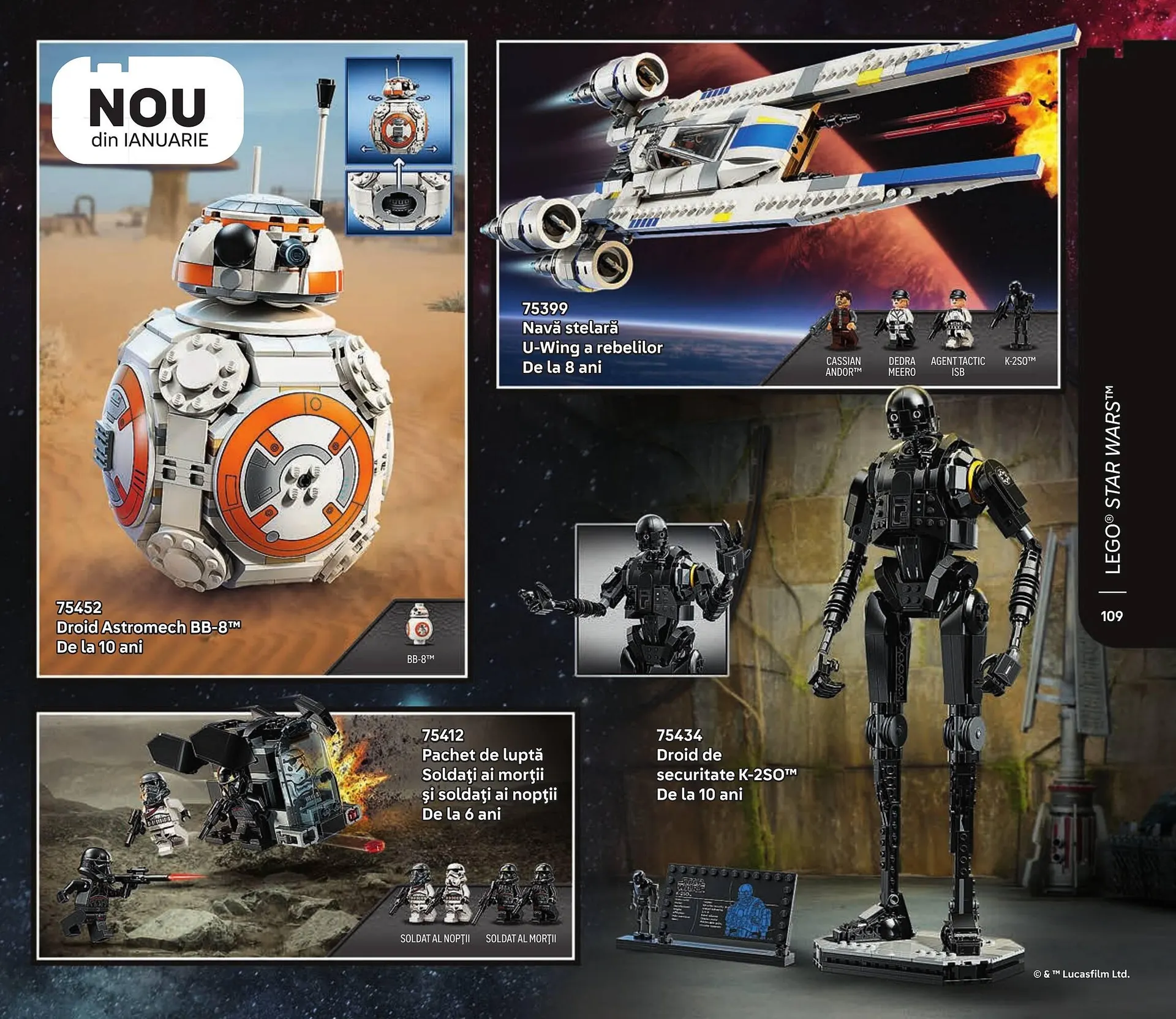 Catalog Catalog Lego de la 1 ianuarie până la 30 iunie 2026 - Revista Pagina 109