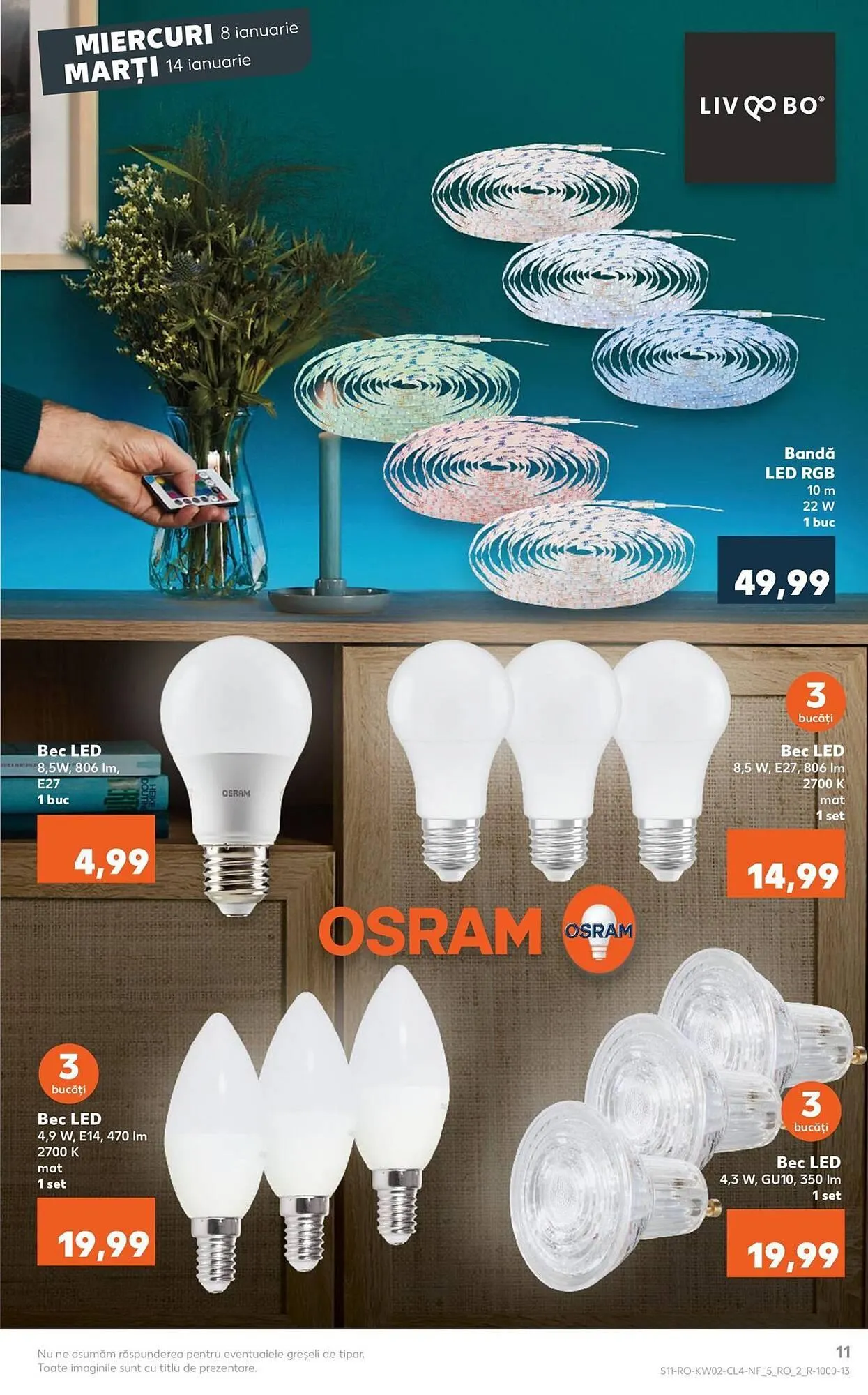 Catalog Catalog Kaufland de la 8 ianuarie până la 14 ianuarie 2025 - Revista Pagina 11