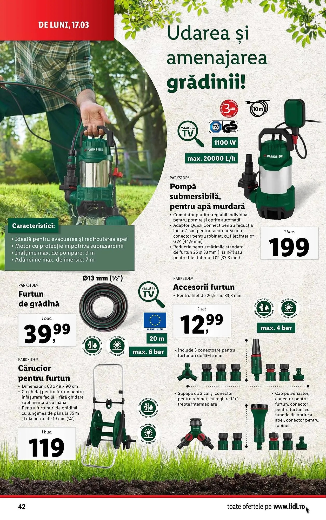 Catalog Catalog Lidl de la 17 martie până la 23 martie 2025 - Revista Pagina 42