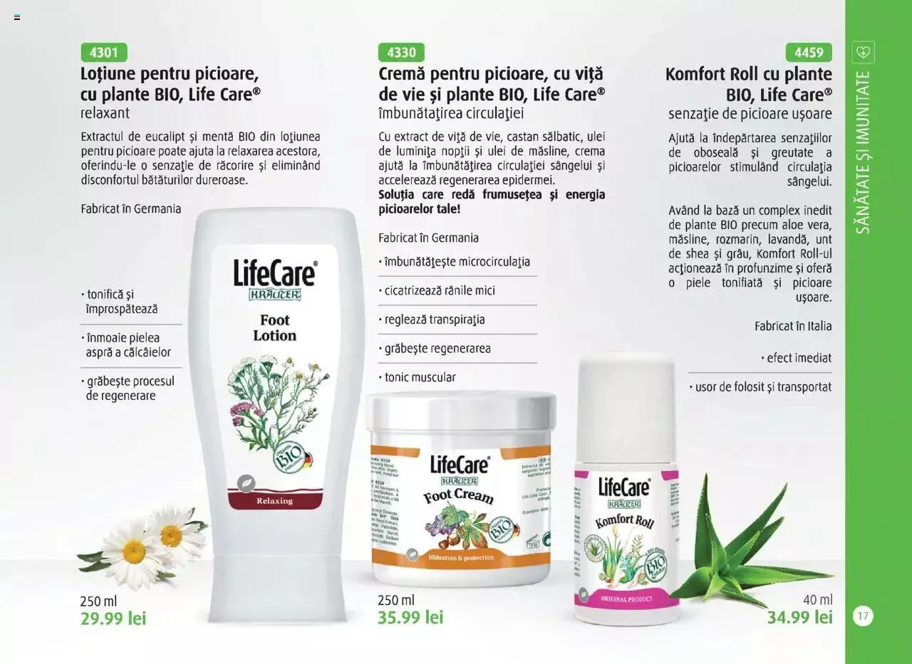 Catalog Catalog Life Care primavara-vara 2023 de la 1 martie până la 31 decembrie 2023 - Revista Pagina 19