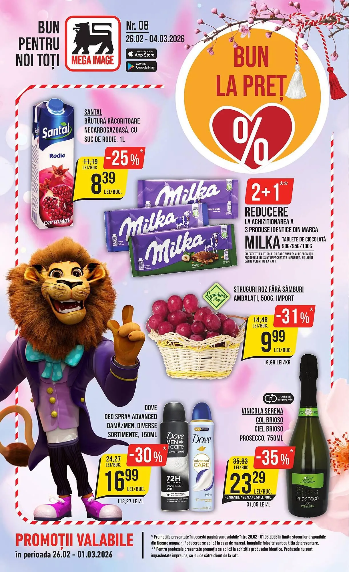 Catalog Catalog Mega Image de la 26 februarie până la 4 martie 2026 - Revista Pagina 1