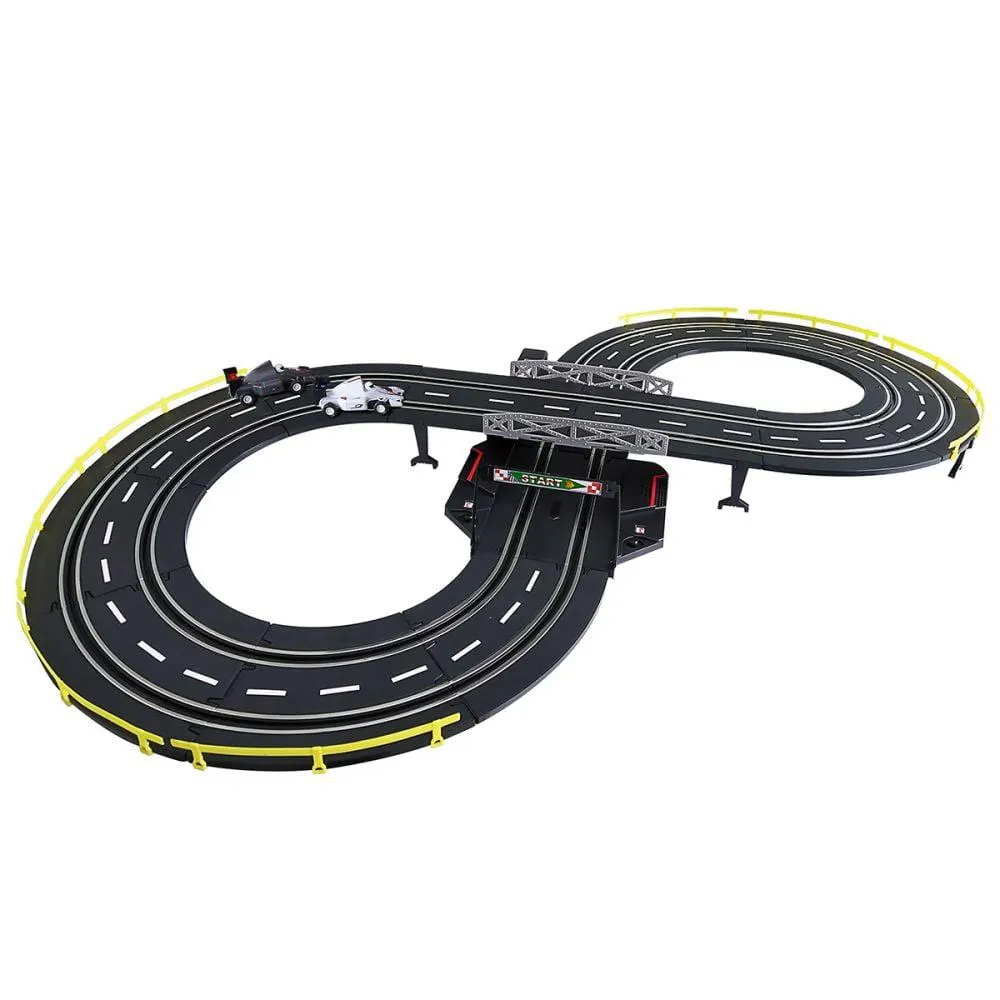 Pista de curse electrica cu 2 masinute, Hot Racing