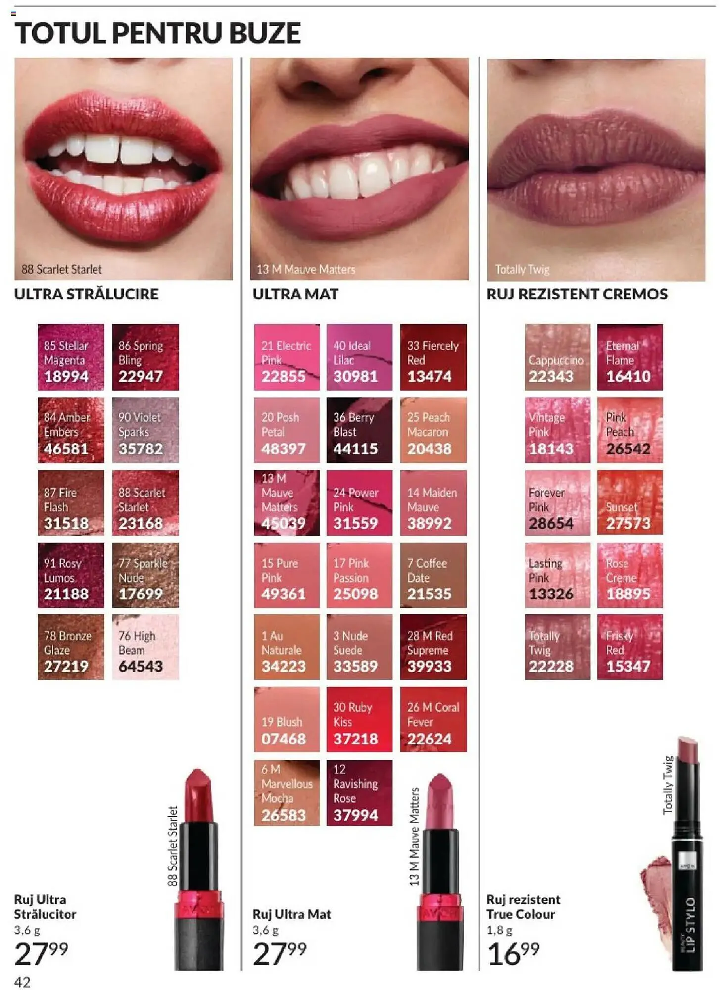 Catalog Catalog Avon de la 1 mai până la 31 mai 2025 - Revista Pagina 42