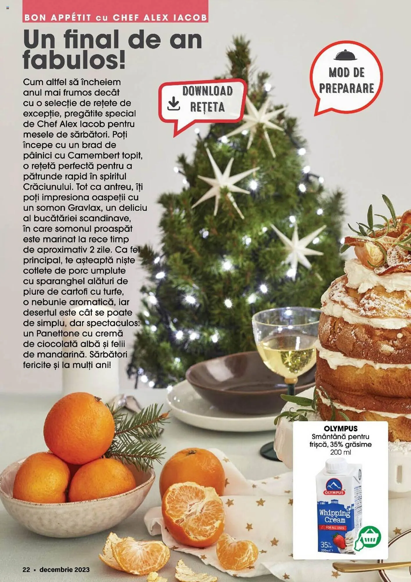 Catalog Mega Image catalog de la 30 noiembrie până la 3 ianuarie 2024 - Revista Pagina 22