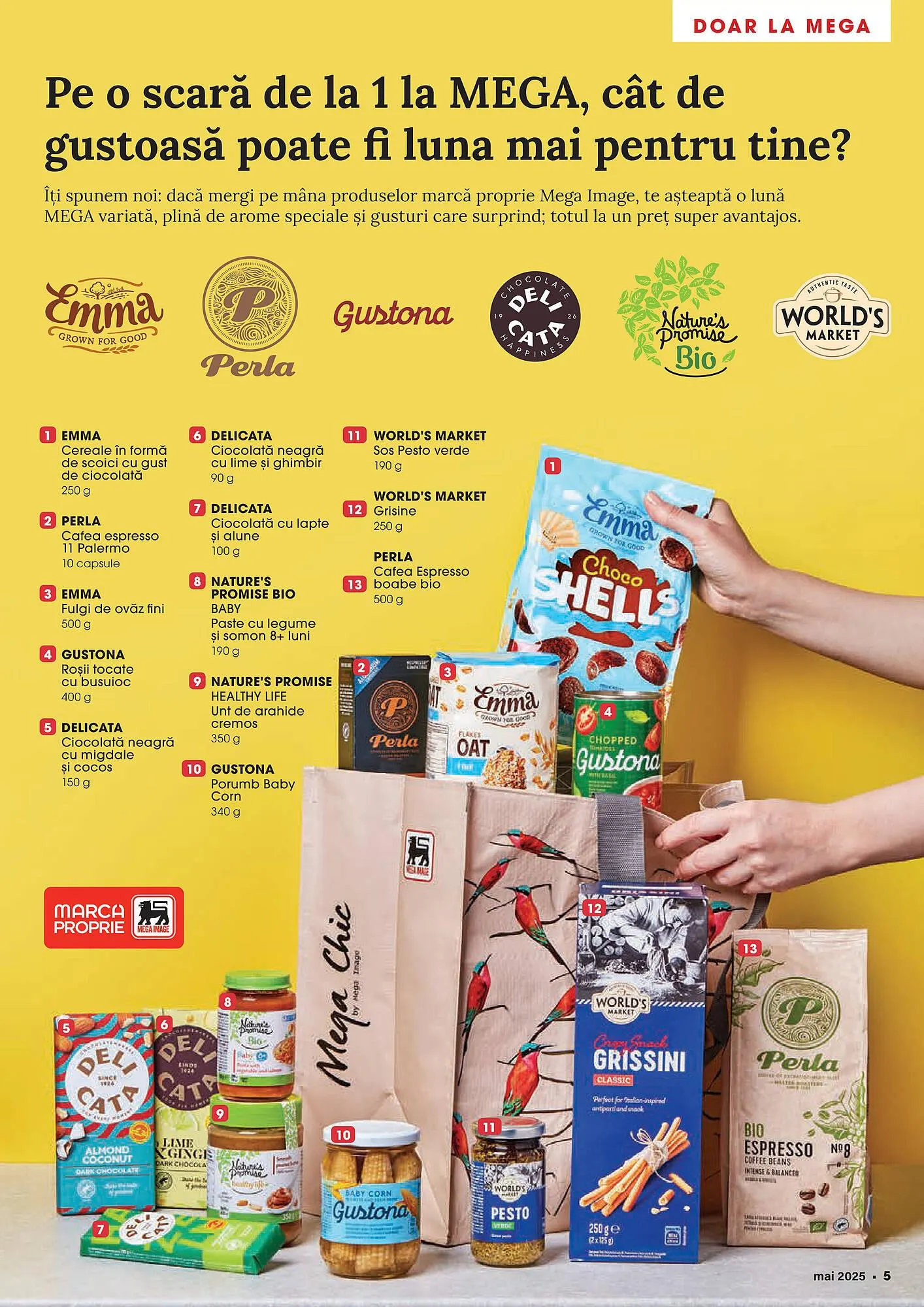 Catalog Catalog Mega Image de la 28 aprilie până la 31 mai 2025 - Revista Pagina 5